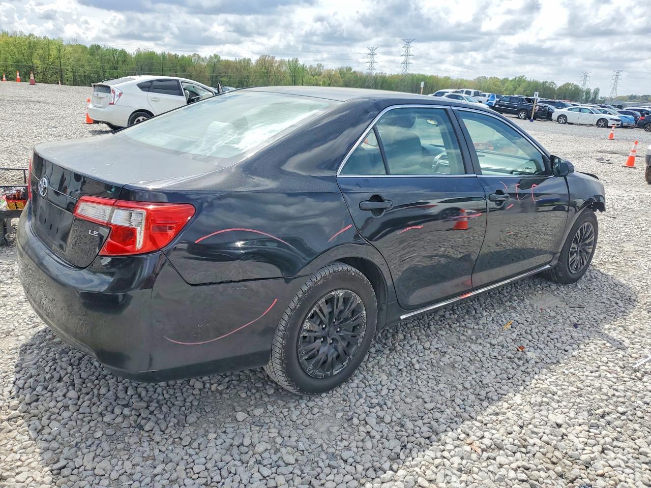 2012 Toyota Camry Le Black vin: 4T1BF1FK1CU010017