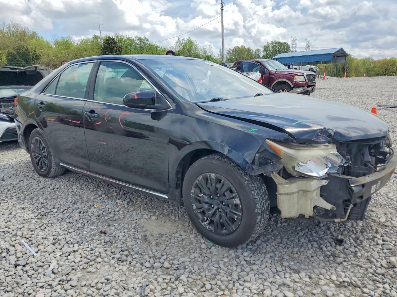 2012 Toyota Camry Le Black vin: 4T1BF1FK1CU010017