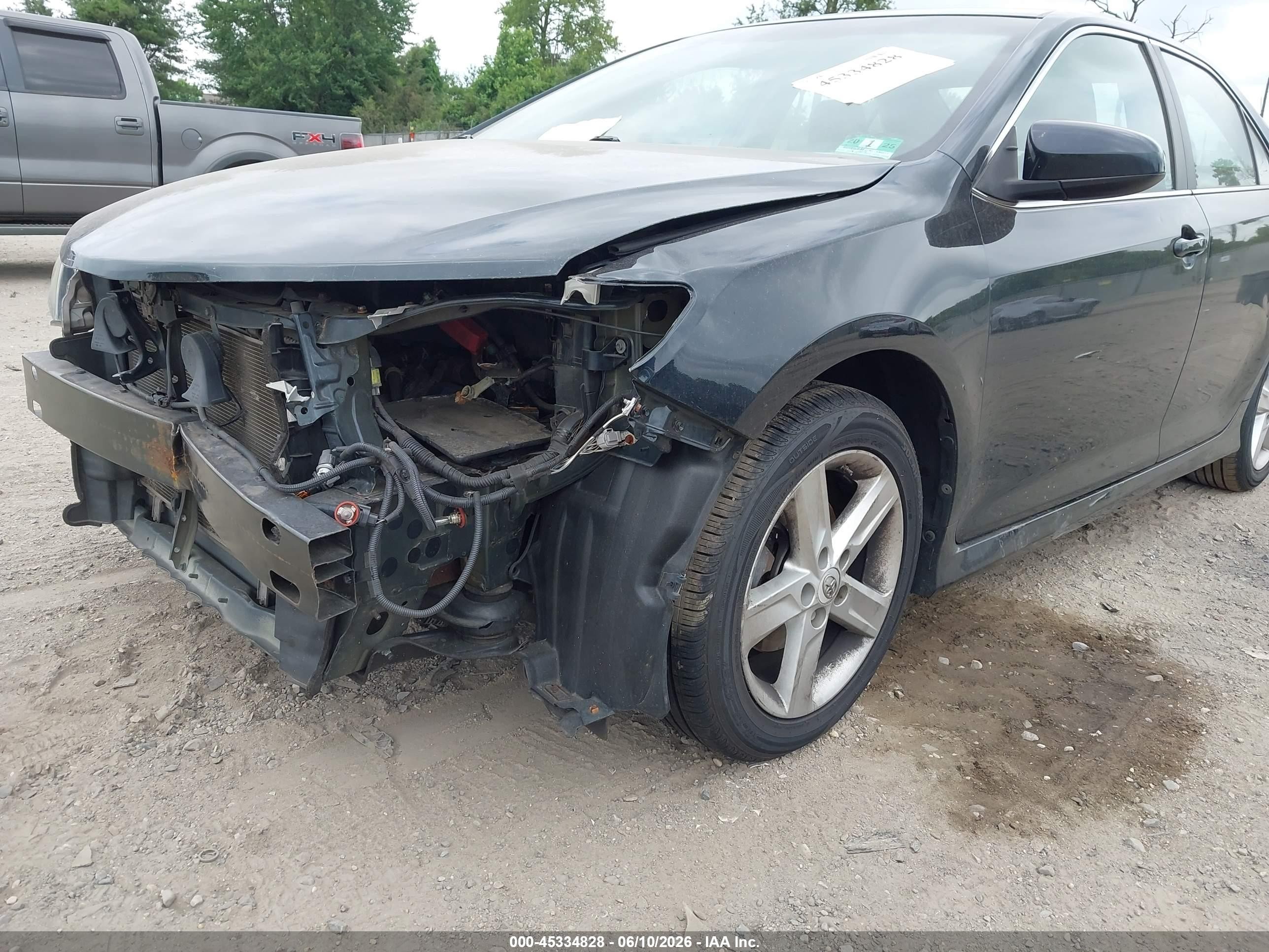 2012 Toyota Camry Se Black vin: 4T1BF1FK1CU010549