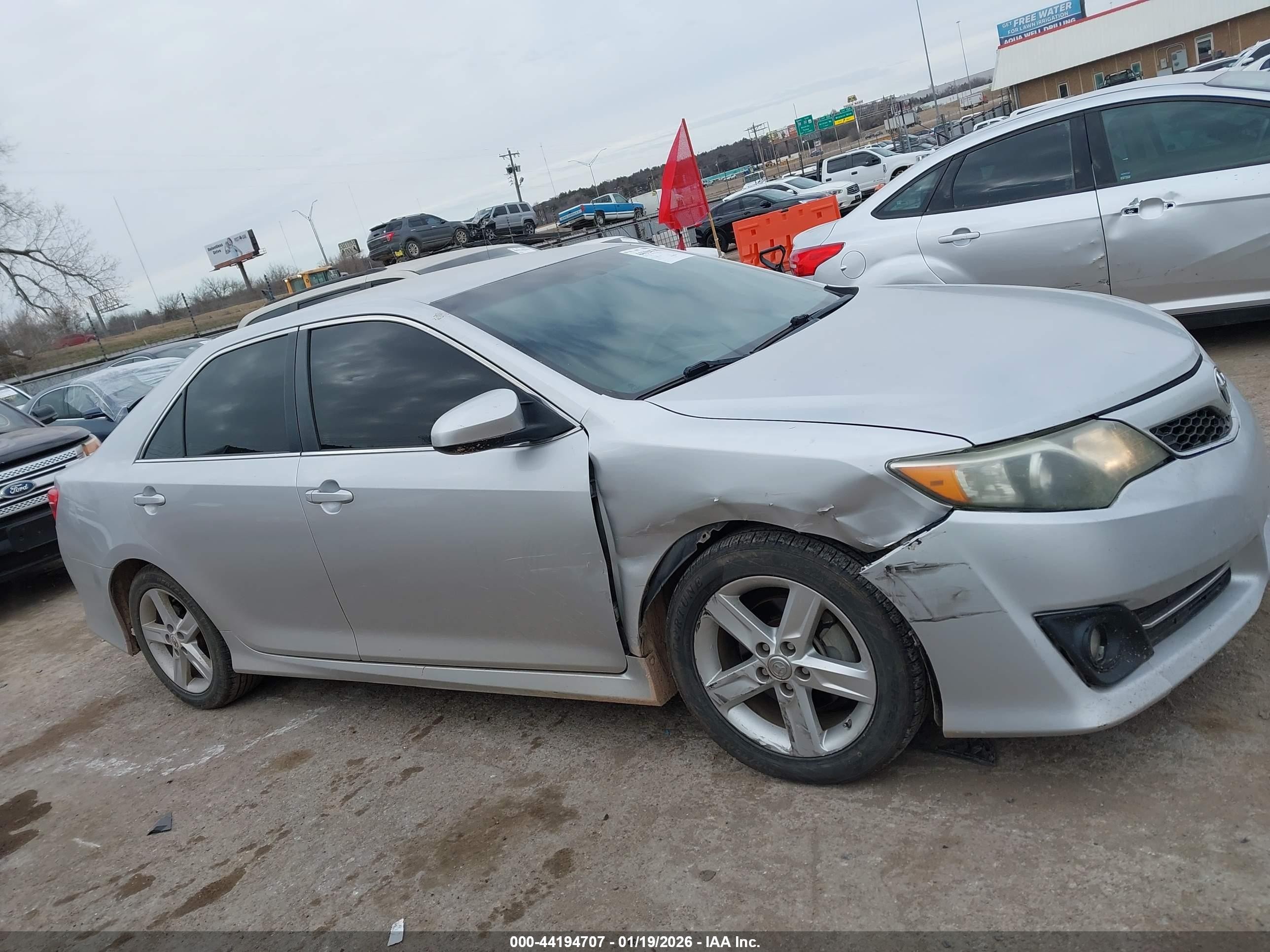 2012 Toyota Camry Se Silver vin: 4T1BF1FK1CU012138