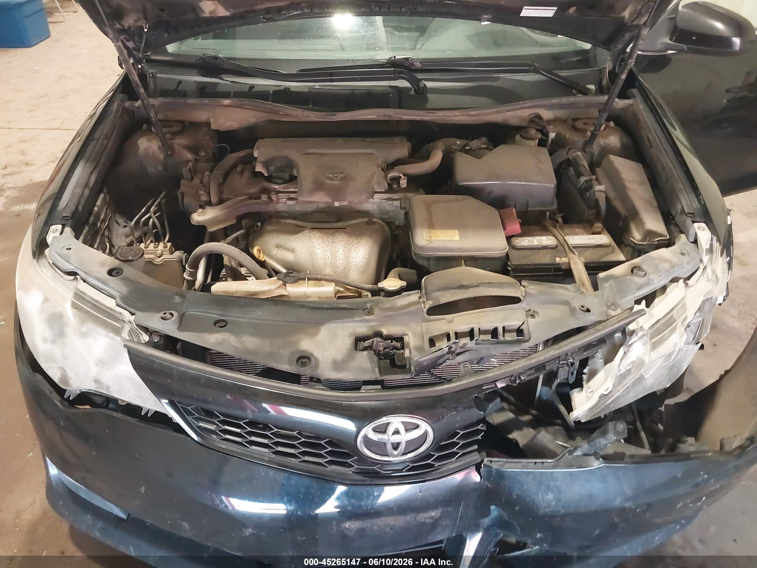 2012 Toyota Camry Se Black vin: 4T1BF1FK1CU016576