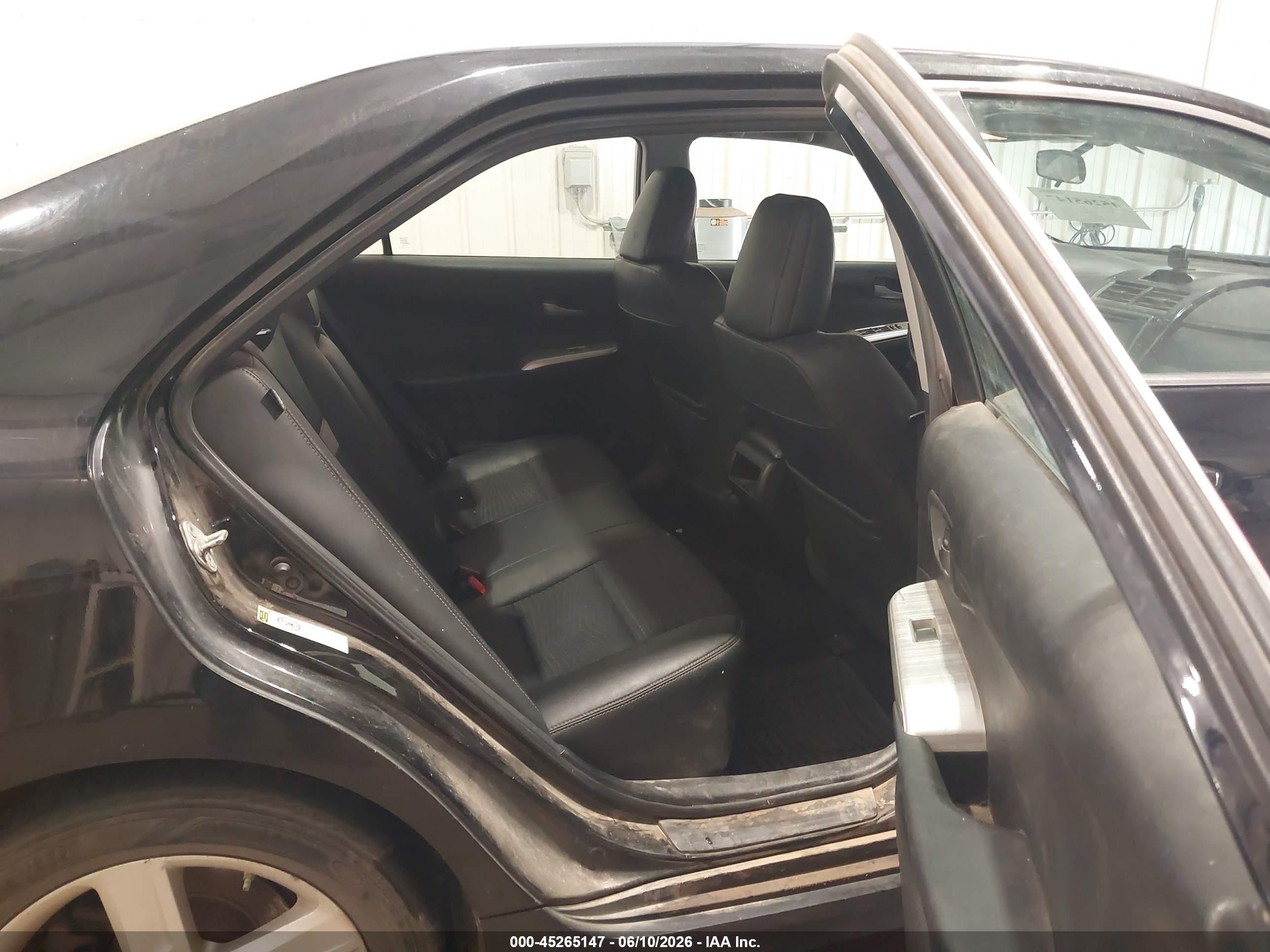 2012 Toyota Camry Se Black vin: 4T1BF1FK1CU016576
