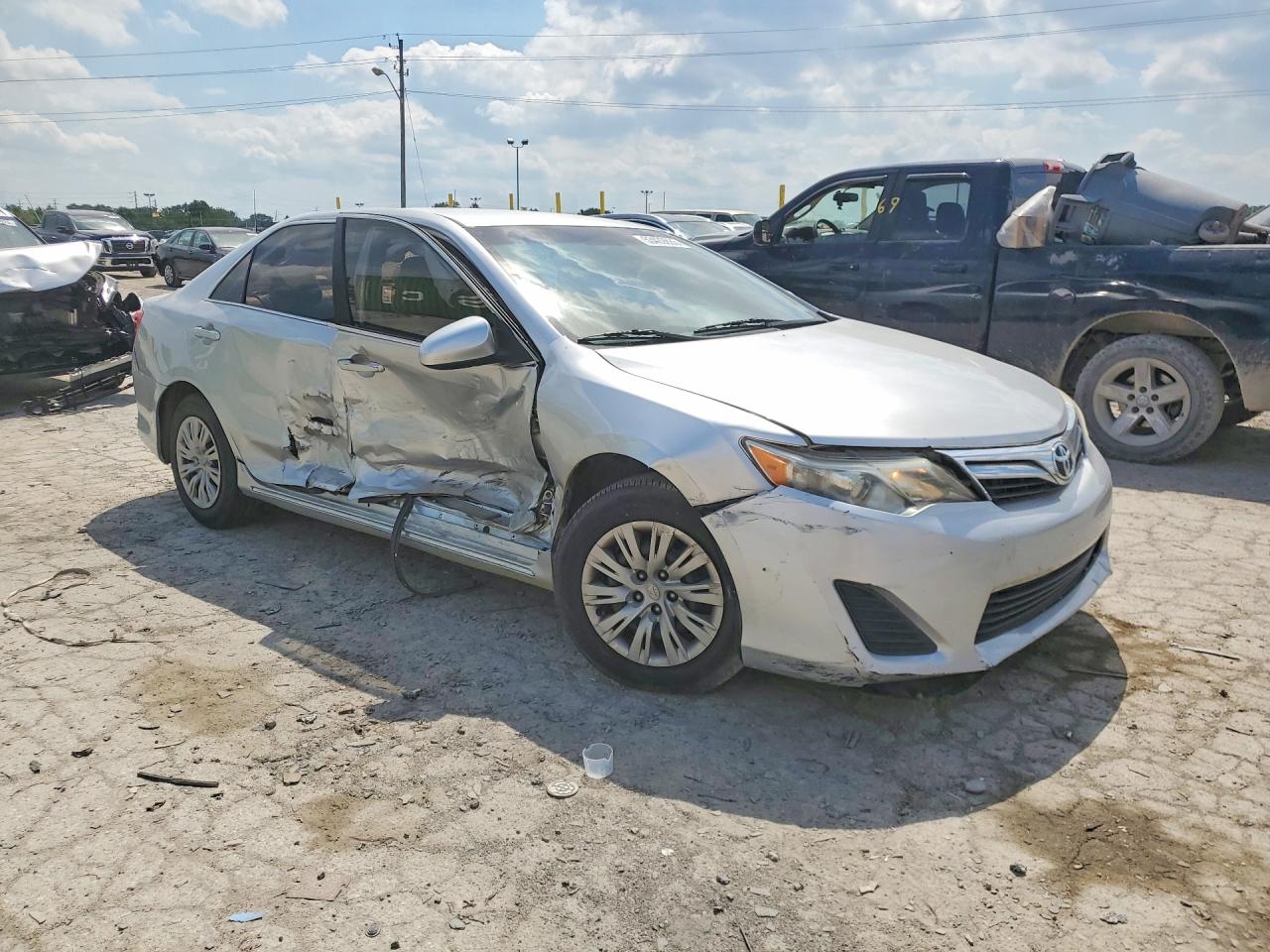 2012 Toyota Camry Le Silver vin: 4T1BF1FK1CU020465