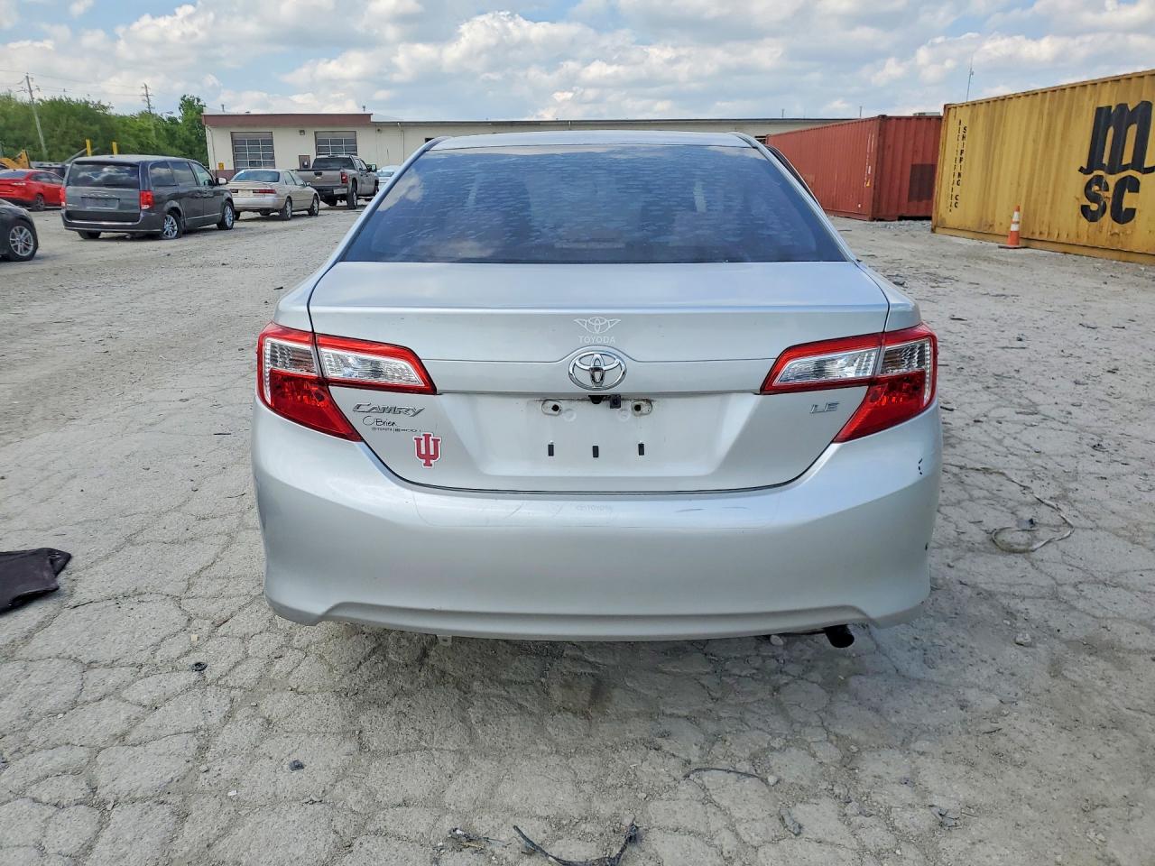 2012 Toyota Camry Le Silver vin: 4T1BF1FK1CU020465
