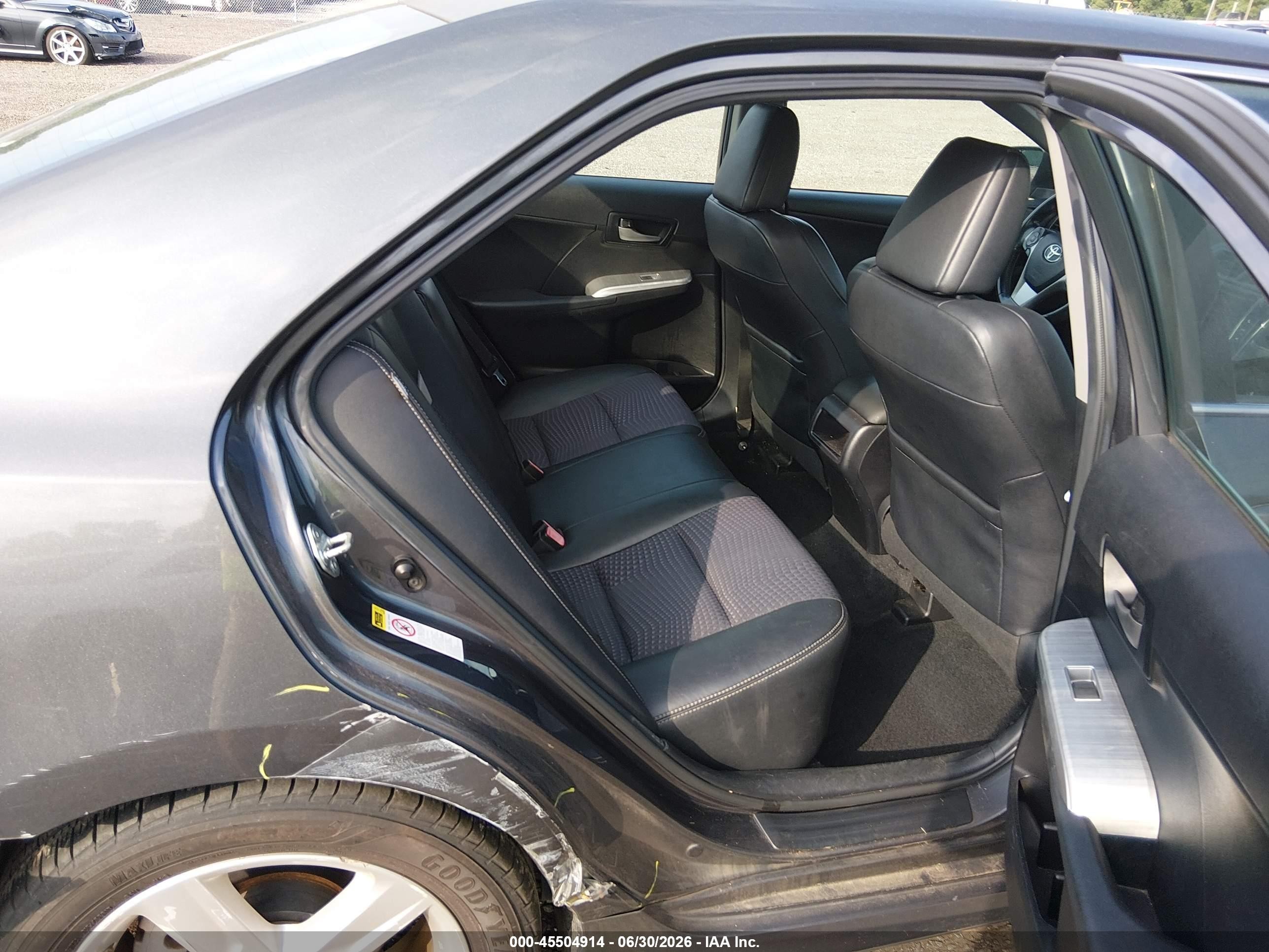 2012 Toyota Camry Se Gray vin: 4T1BF1FK1CU041946