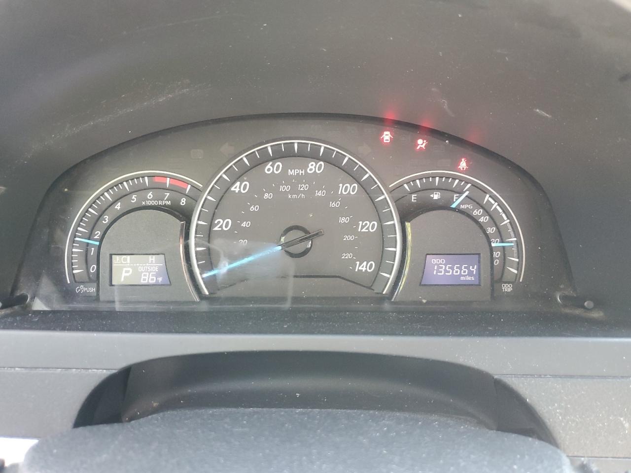 2012 Toyota Camry Le Серебряный vin: 4T1BF1FK1CU043048