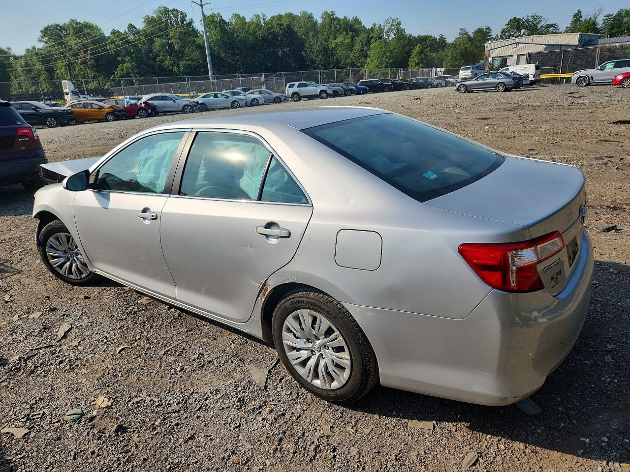 2012 Toyota Camry Le Серебряный vin: 4T1BF1FK1CU043048