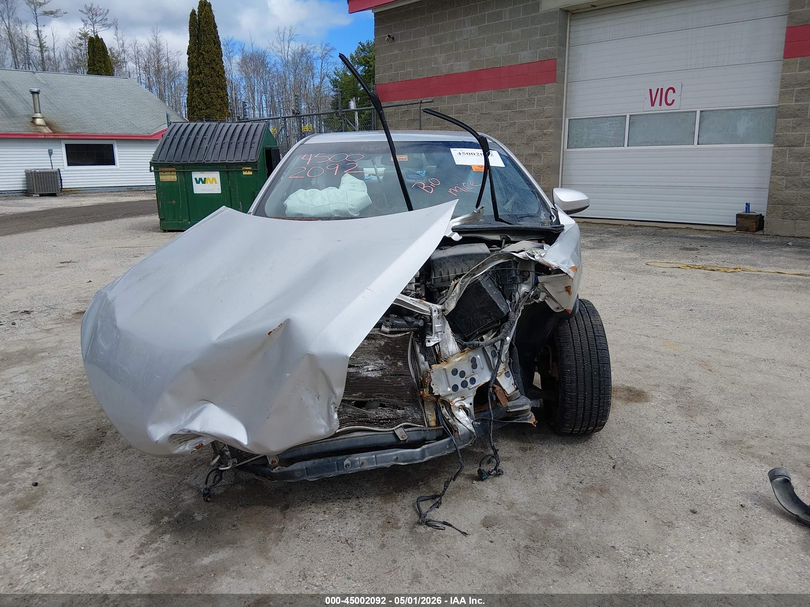 2012 Toyota Camry Le Silver vin: 4T1BF1FK1CU043891