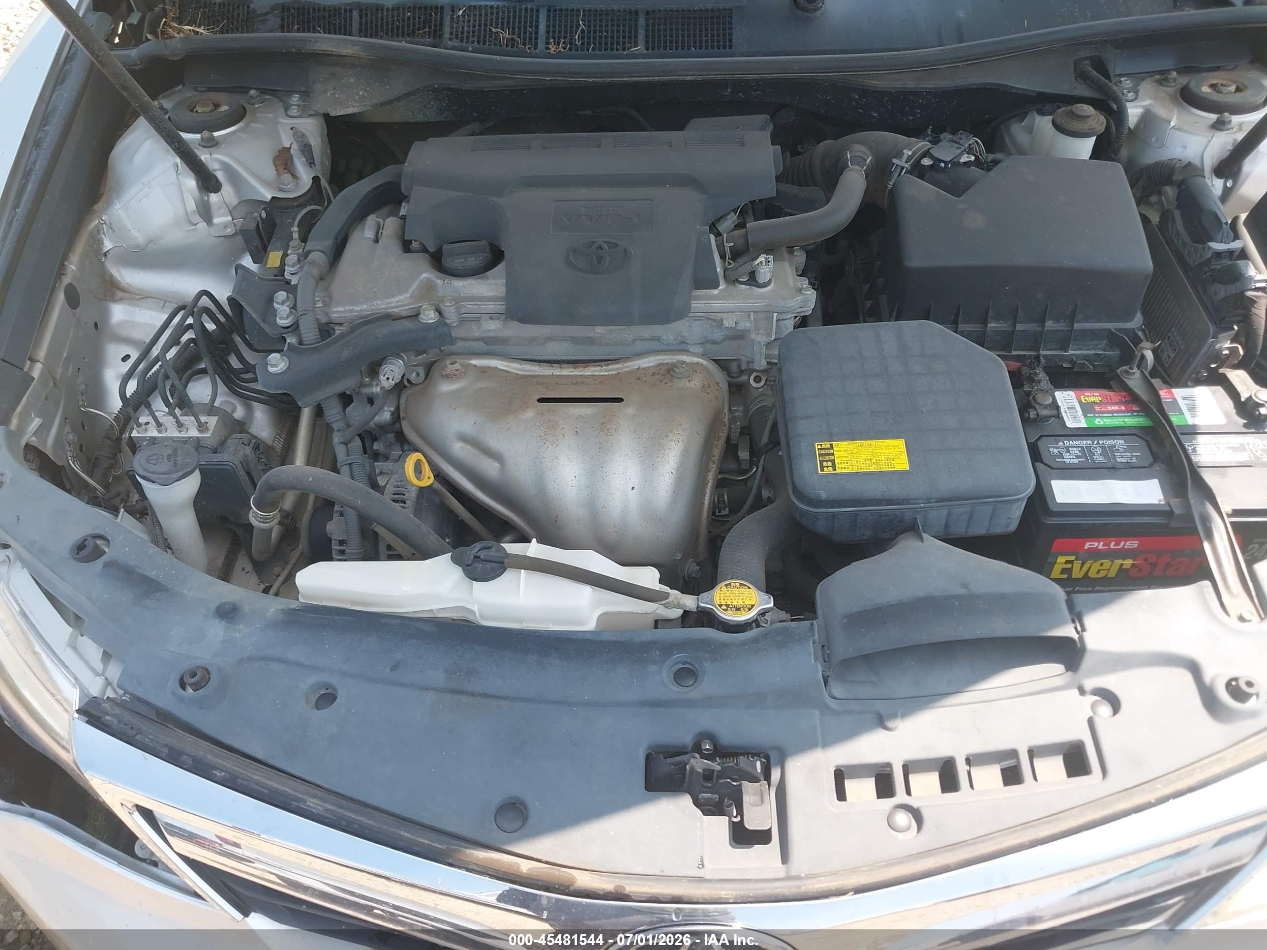 2012 Toyota Camry Le Silver vin: 4T1BF1FK1CU043941