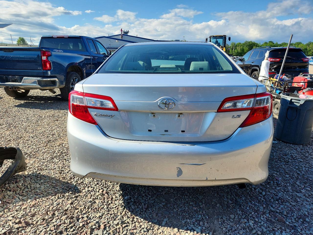 2012 Toyota Camry Le Silver vin: 4T1BF1FK1CU061498