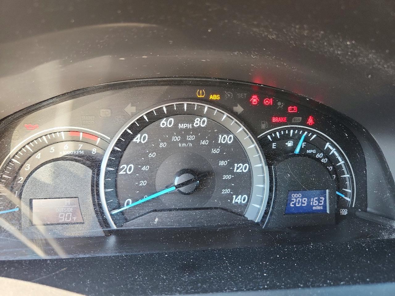 2012 Toyota Camry Le Silver vin: 4T1BF1FK1CU061498