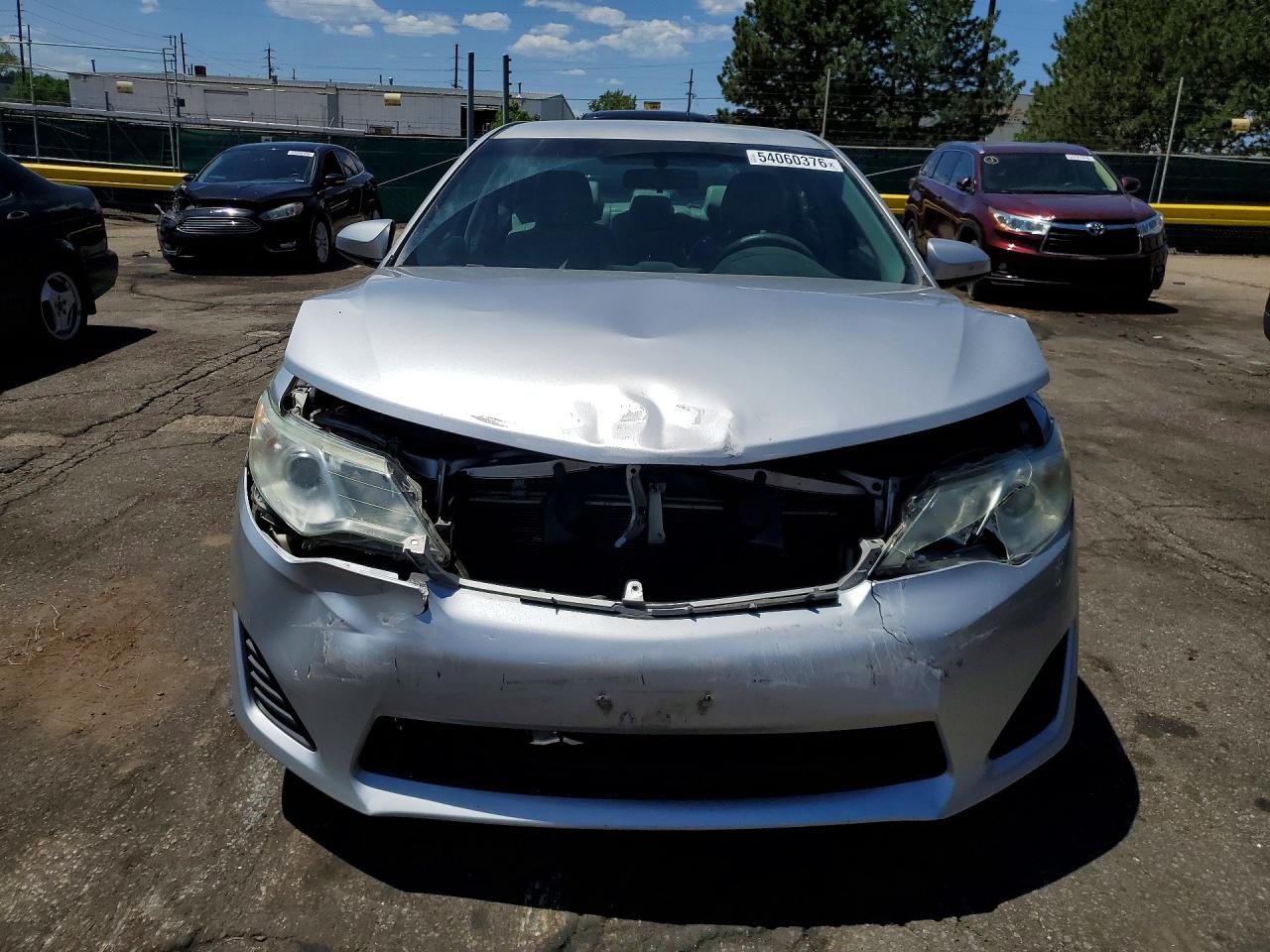 2012 Toyota Camry Le Silver vin: 4T1BF1FK1CU065650