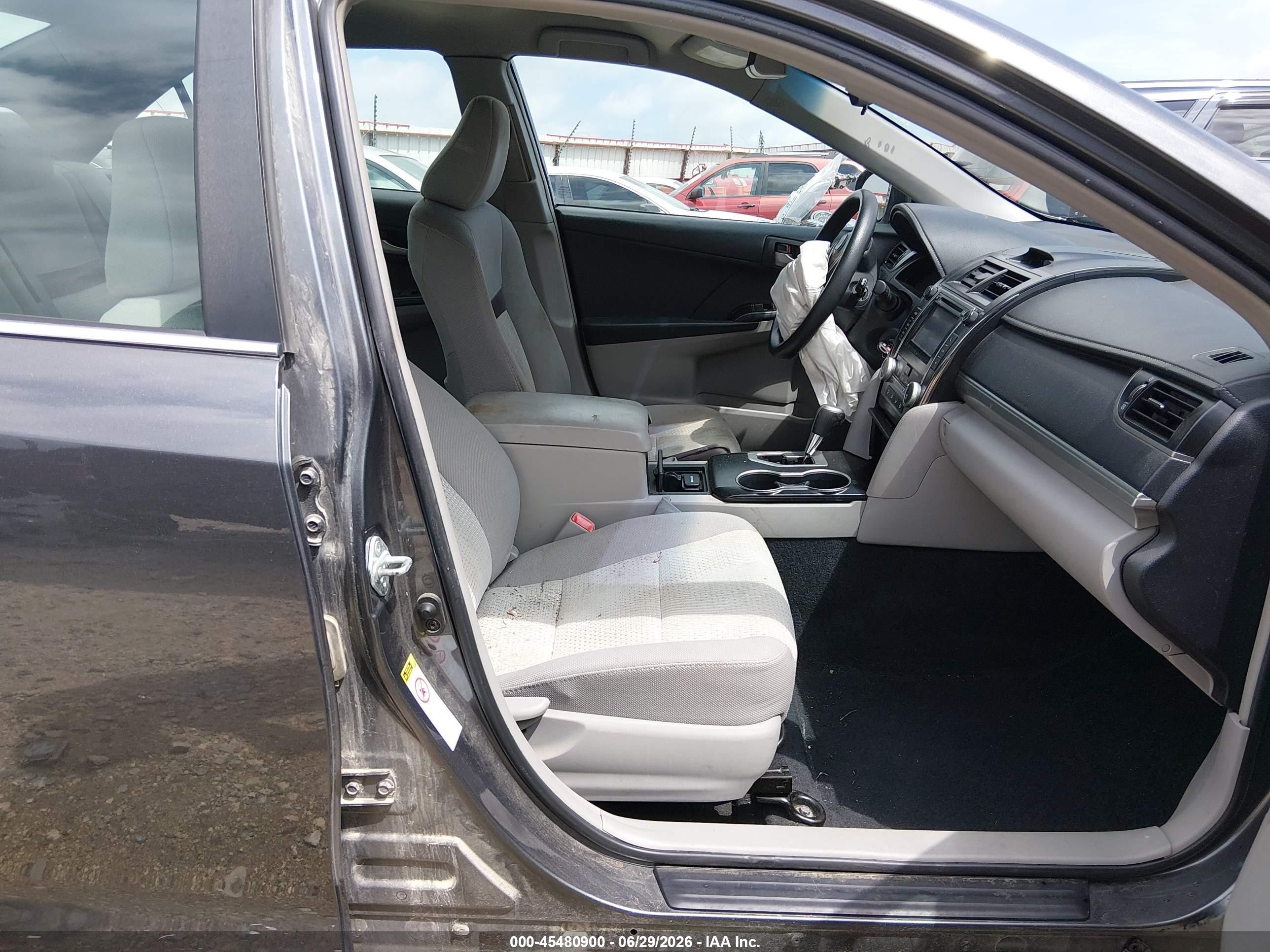 2012 Toyota Camry Le Black vin: 4T1BF1FK1CU065907