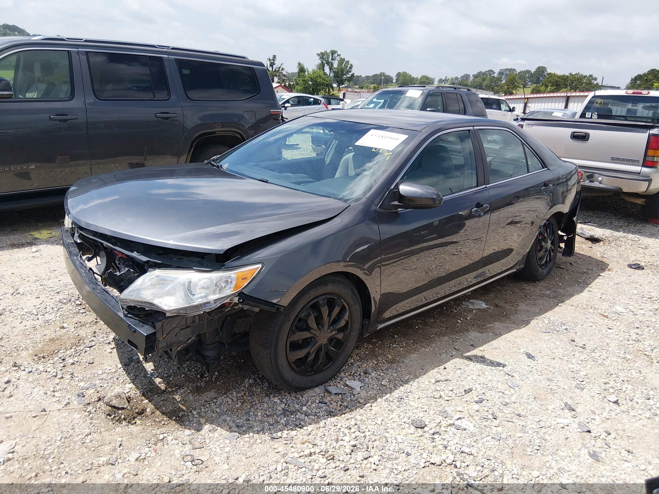 2012 Toyota Camry Le Black vin: 4T1BF1FK1CU065907