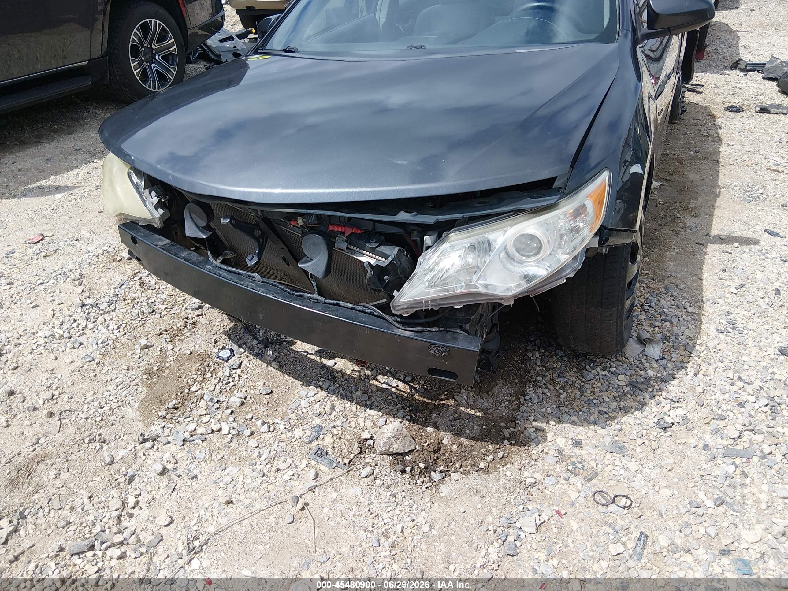 2012 Toyota Camry Le Black vin: 4T1BF1FK1CU065907