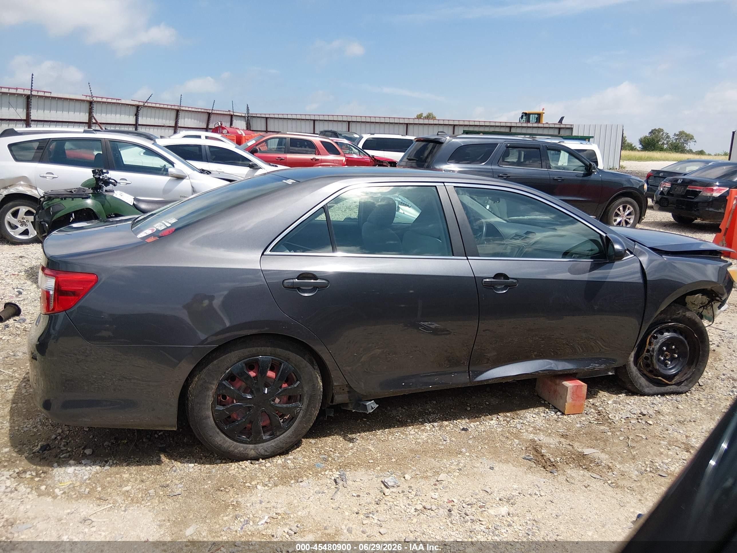 2012 Toyota Camry Le Black vin: 4T1BF1FK1CU065907
