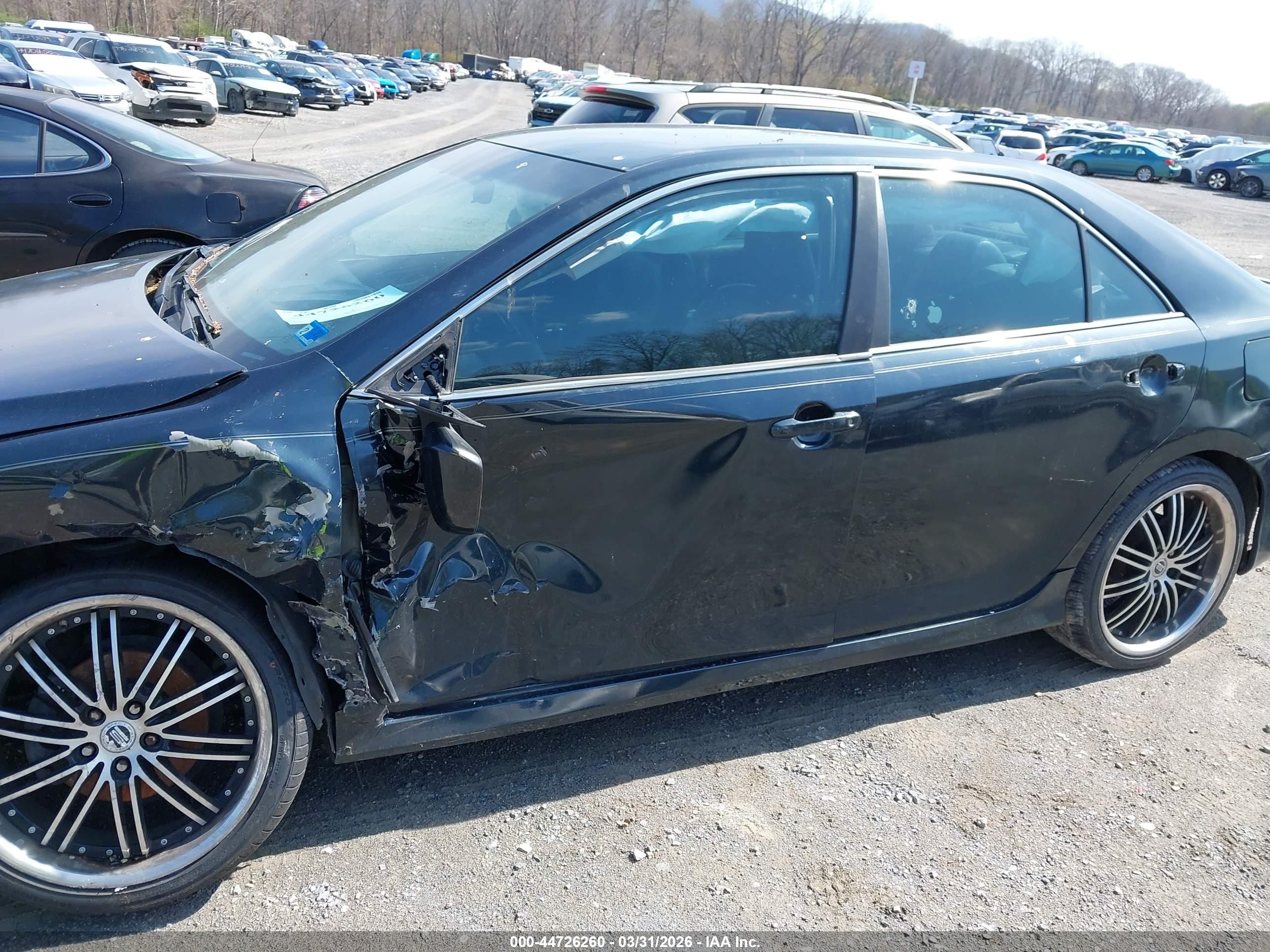 2012 Toyota Camry Se Black vin: 4T1BF1FK1CU072291
