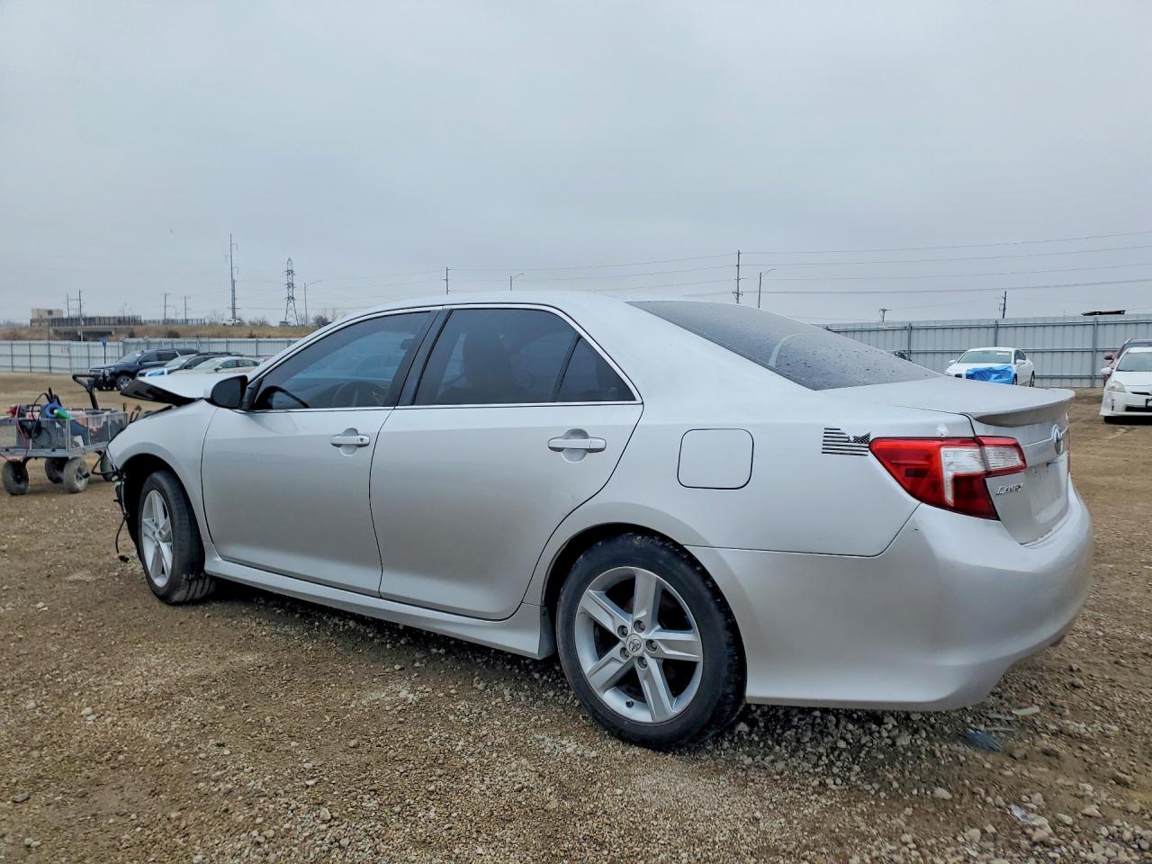 2012 Toyota Camry Se Silver vin: 4T1BF1FK1CU072503