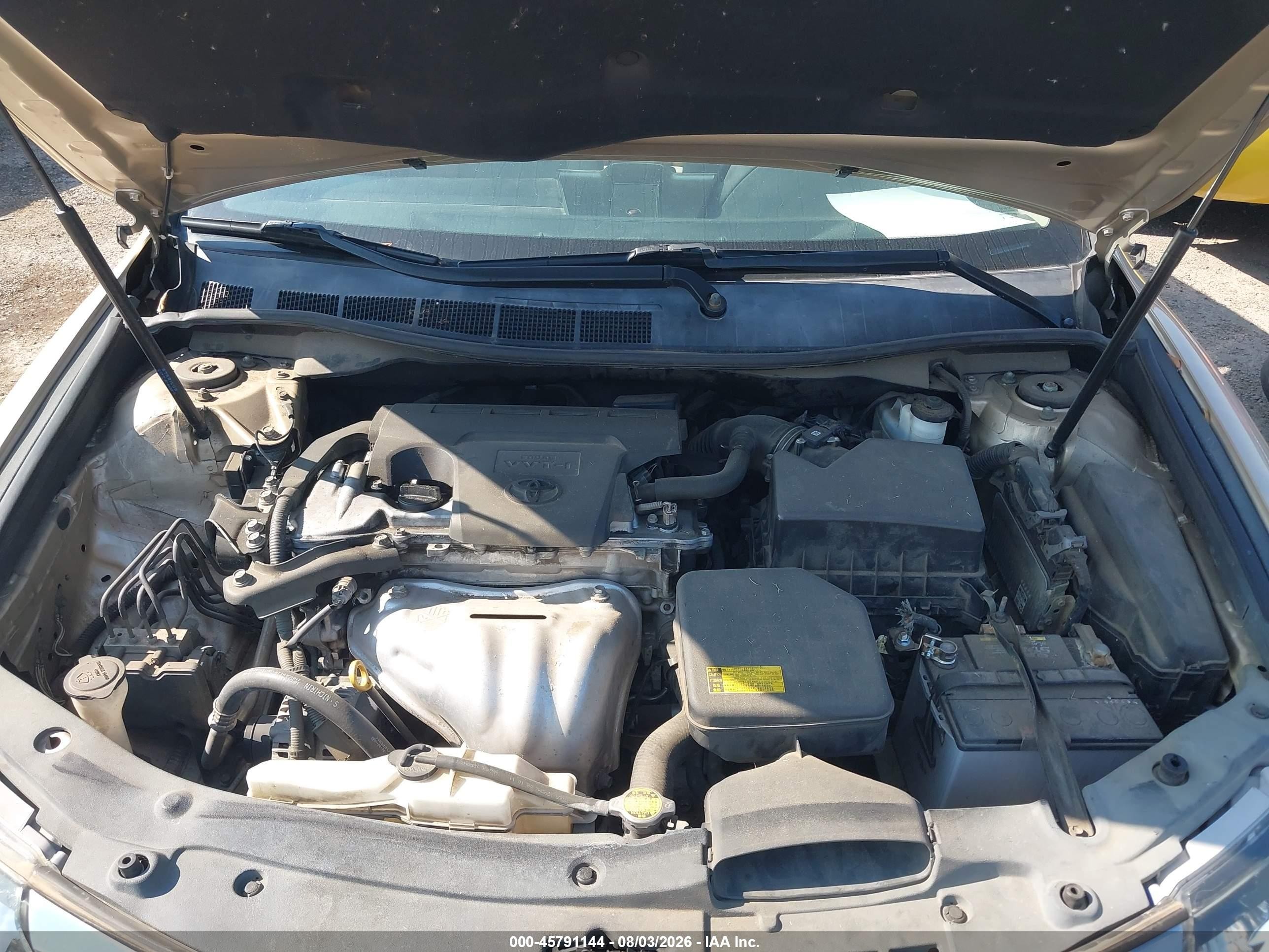 2012 Toyota Camry Le Золотой vin: 4T1BF1FK1CU081525