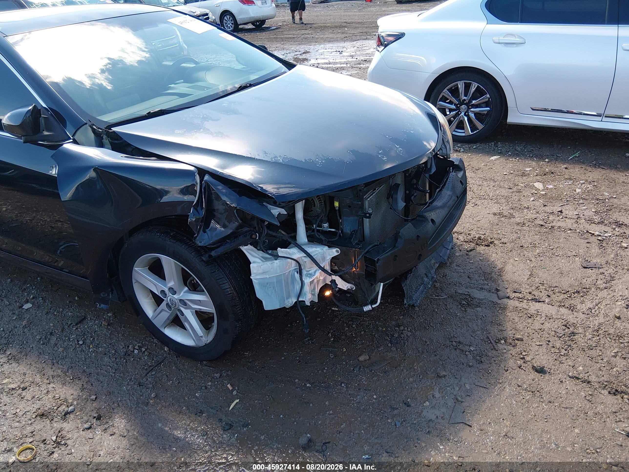 2012 Toyota Camry Se Black vin: 4T1BF1FK1CU081847