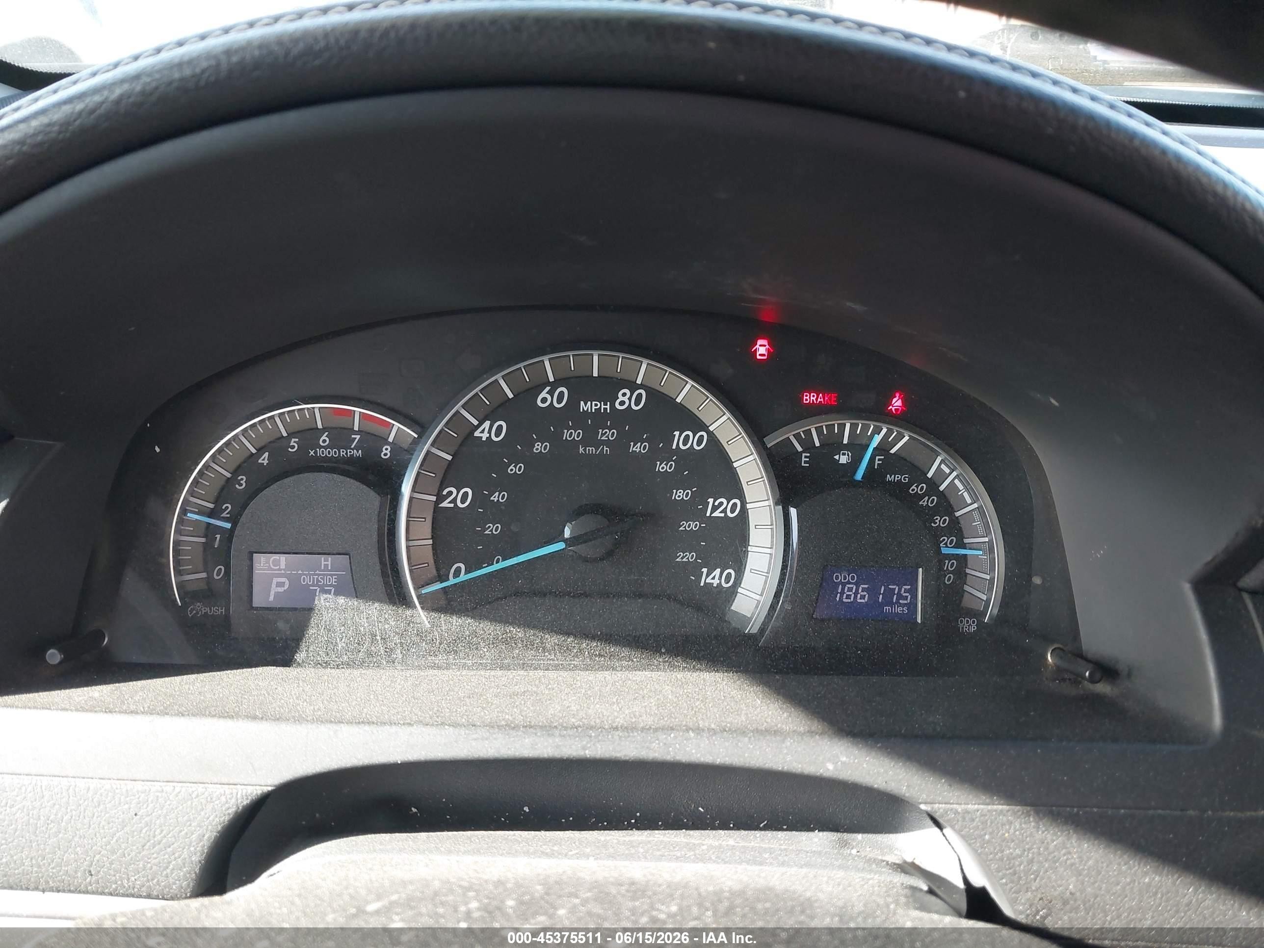 2012 Toyota Camry Se Серый vin: 4T1BF1FK1CU083114