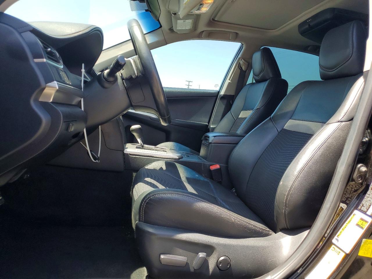 2012 Toyota Camry Se Black vin: 4T1BF1FK1CU084313