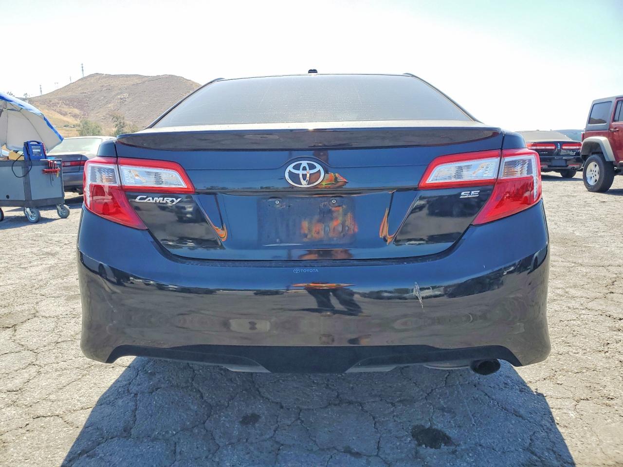 2012 Toyota Camry Se Black vin: 4T1BF1FK1CU084313