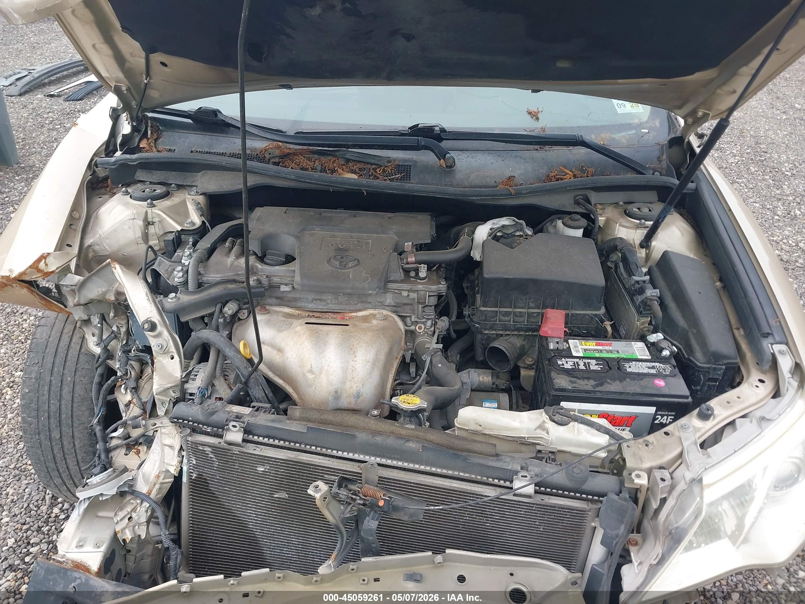 2012 Toyota Camry Le Gold vin: 4T1BF1FK1CU085672