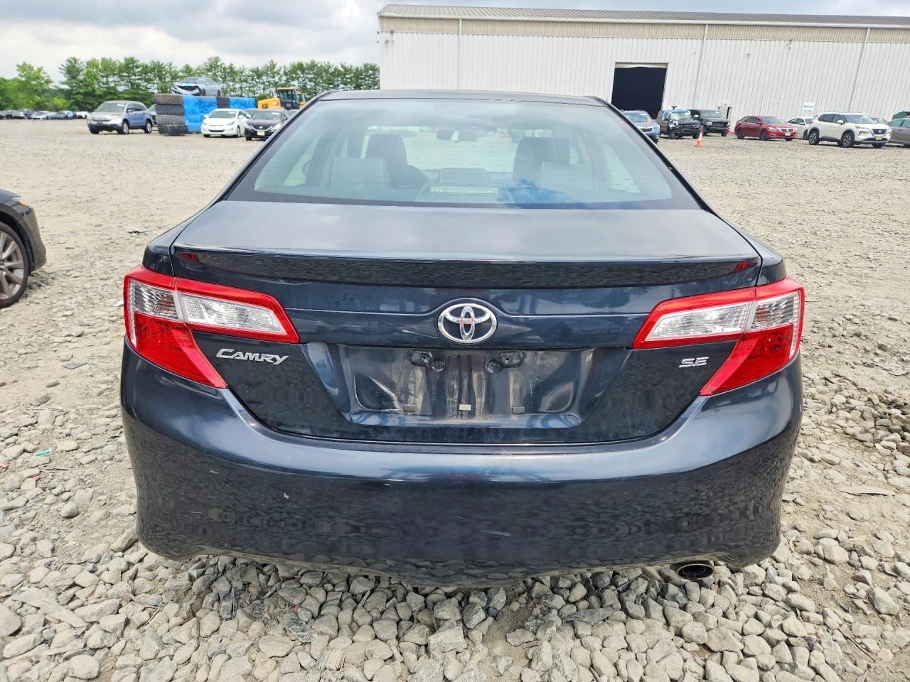 2012 Toyota Camry Se Black vin: 4T1BF1FK1CU086434