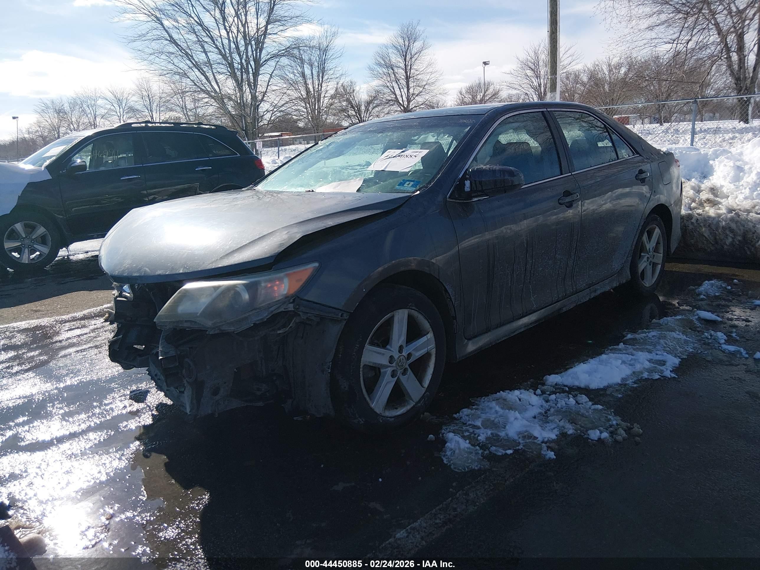 2012 Toyota Camry Se Gray vin: 4T1BF1FK1CU089639