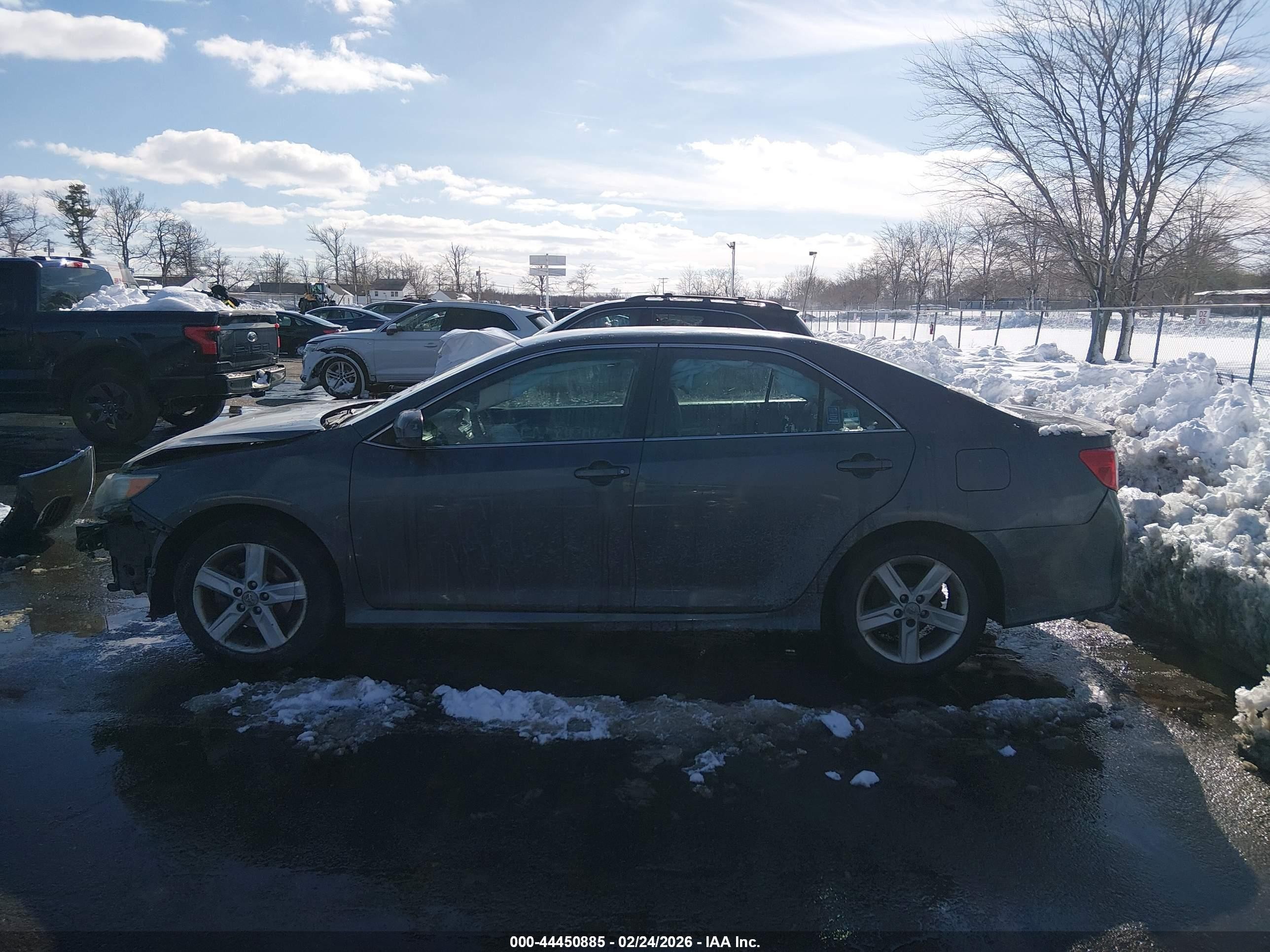 2012 Toyota Camry Se Gray vin: 4T1BF1FK1CU089639