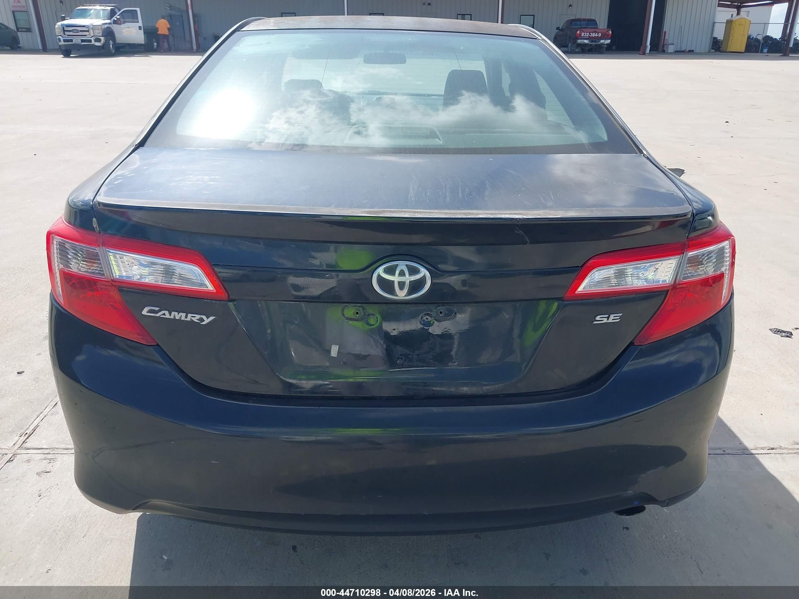2012 Toyota Camry Se Черный vin: 4T1BF1FK1CU100882