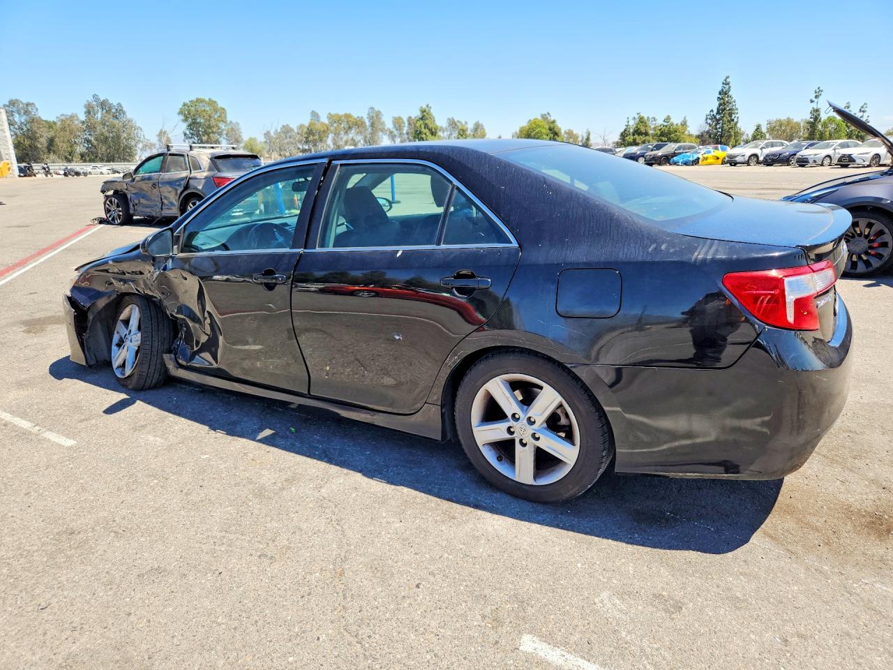 2012 Toyota Camry Se Black vin: 4T1BF1FK1CU104706