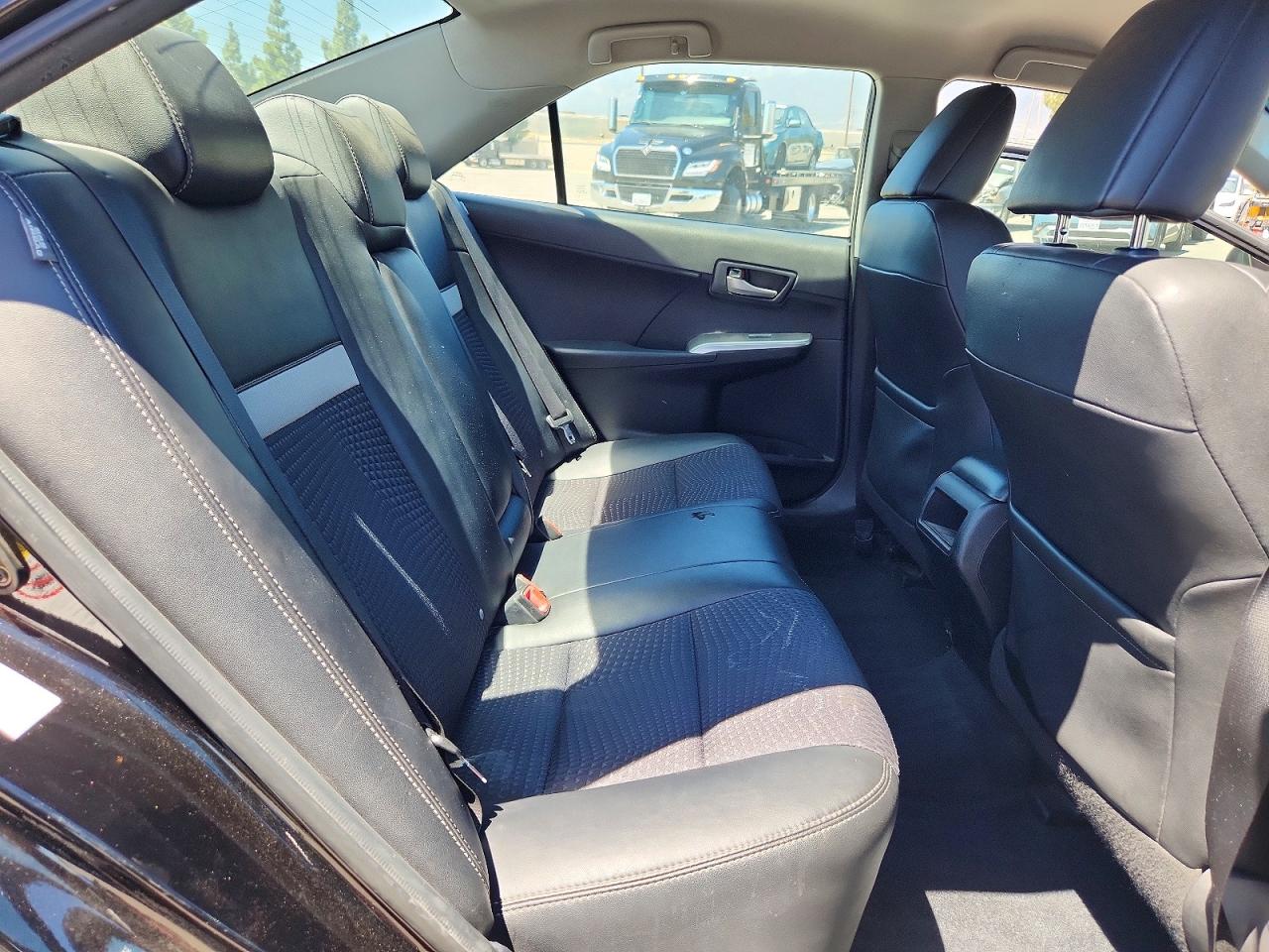 2012 Toyota Camry Se Black vin: 4T1BF1FK1CU104706