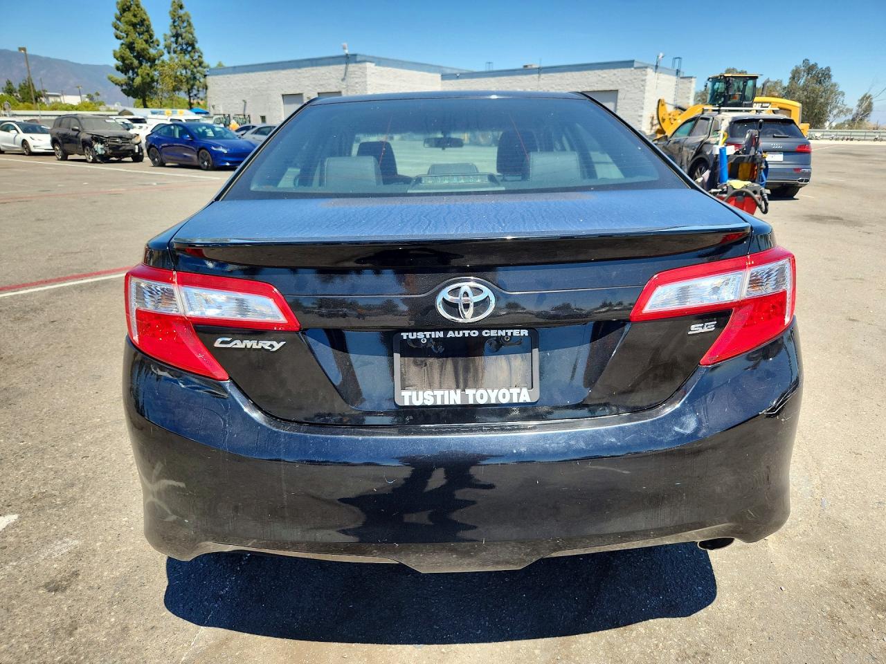 2012 Toyota Camry Se Black vin: 4T1BF1FK1CU104706