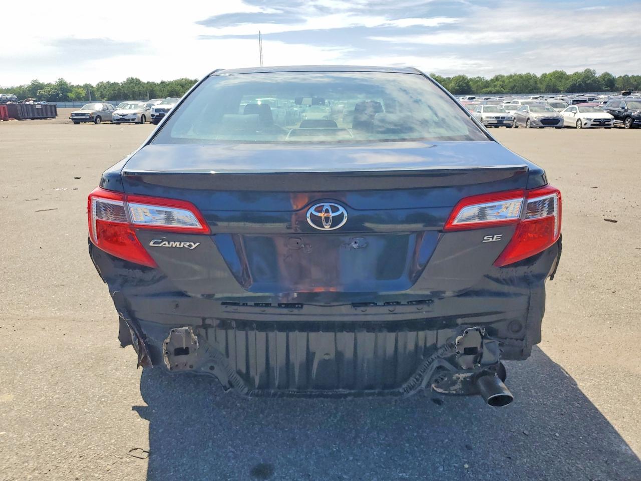 2012 Toyota Camry Se Black vin: 4T1BF1FK1CU113289