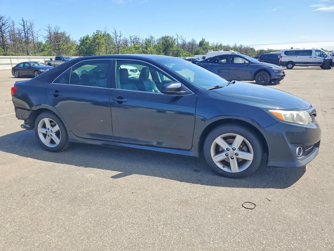 2012 Toyota Camry Se Black vin: 4T1BF1FK1CU113289