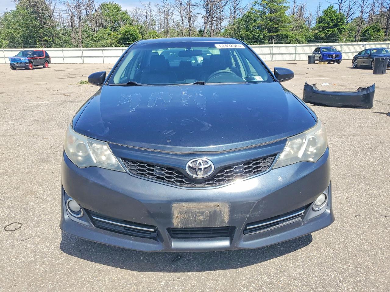 2012 Toyota Camry Se Black vin: 4T1BF1FK1CU113289