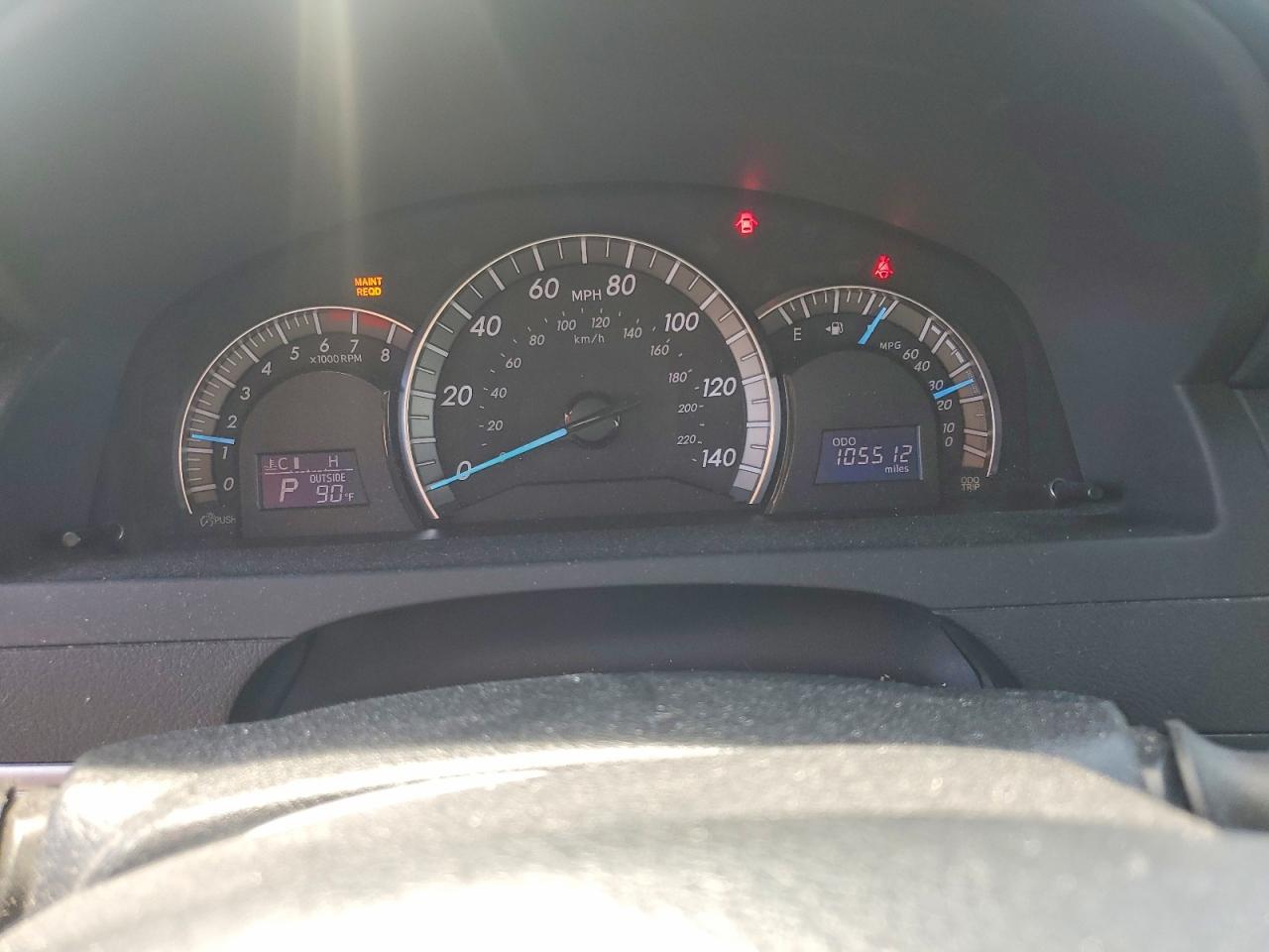 2012 Toyota Camry Se Black vin: 4T1BF1FK1CU113289