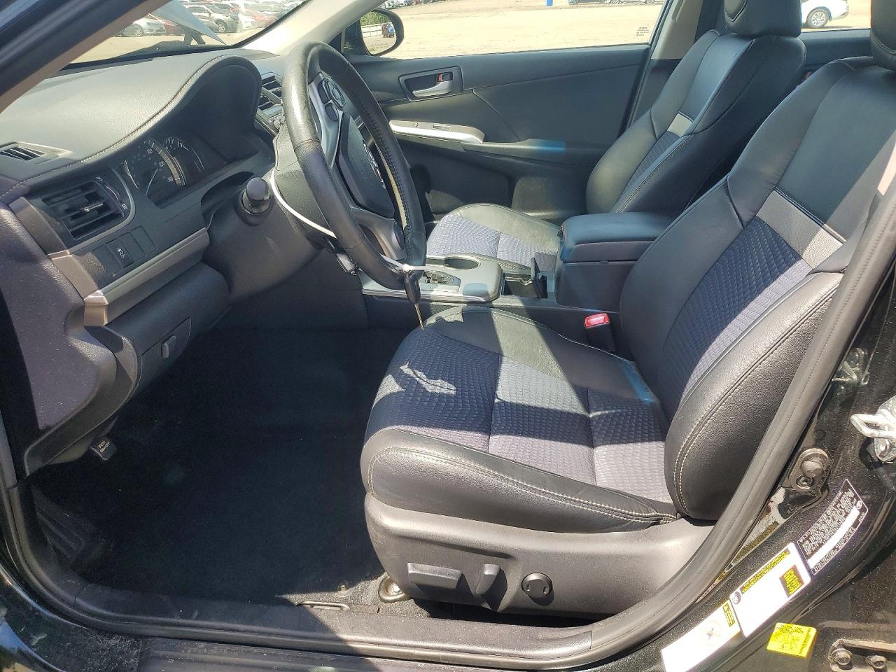 2012 Toyota Camry Se Black vin: 4T1BF1FK1CU113289