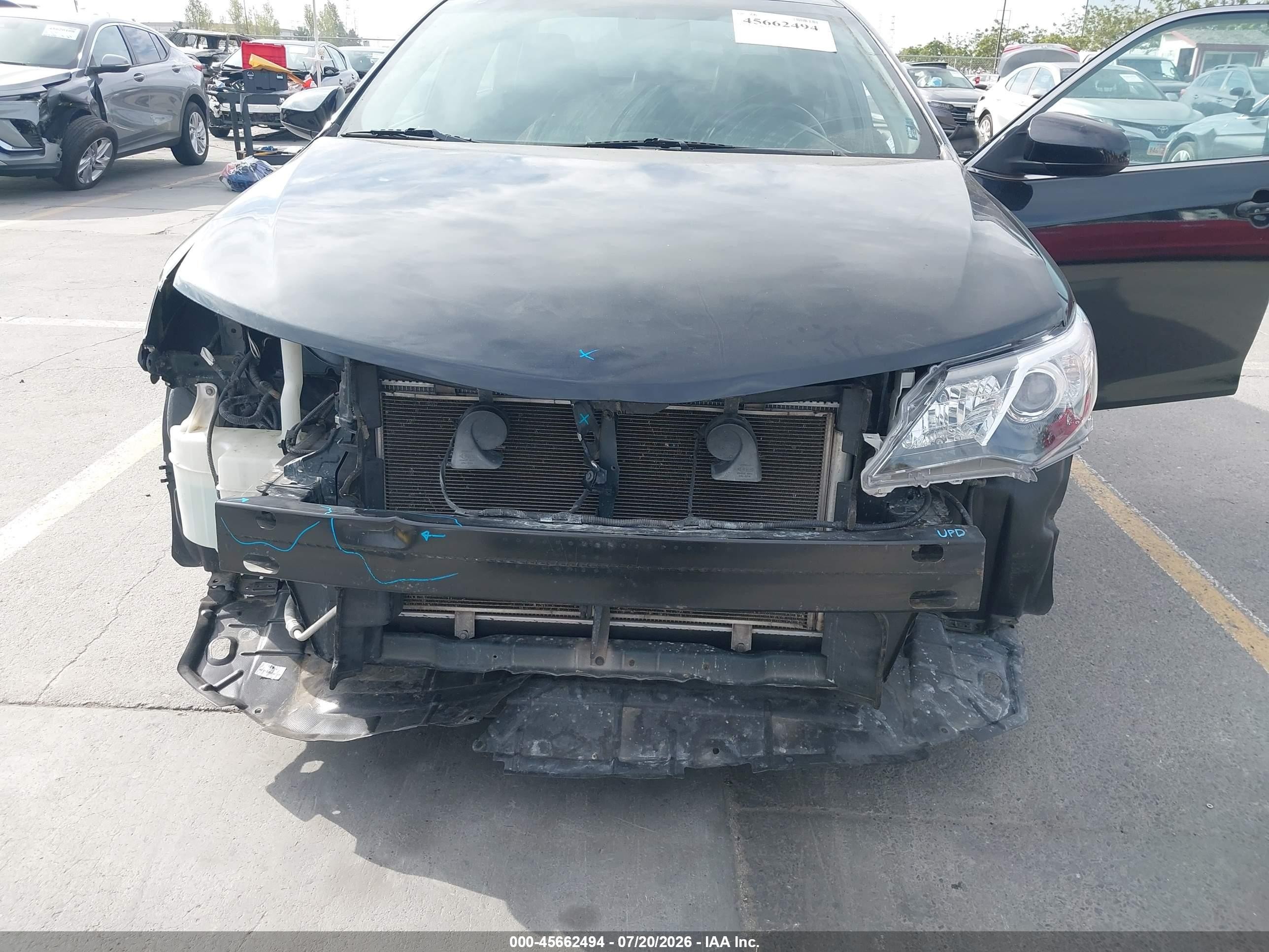 2012 Toyota Camry Se Black vin: 4T1BF1FK1CU116936