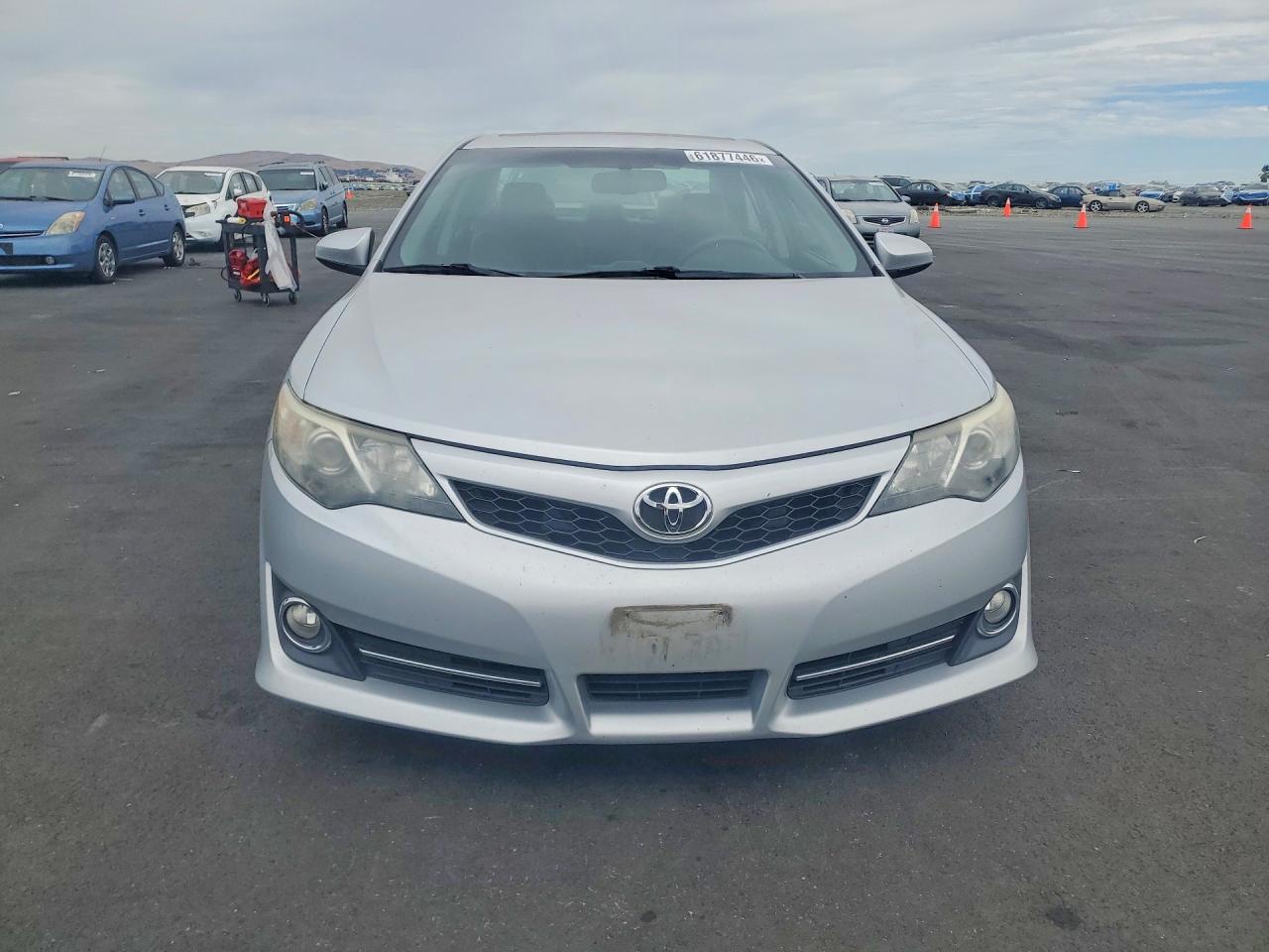 2012 Toyota Camry Se Silver vin: 4T1BF1FK1CU119058