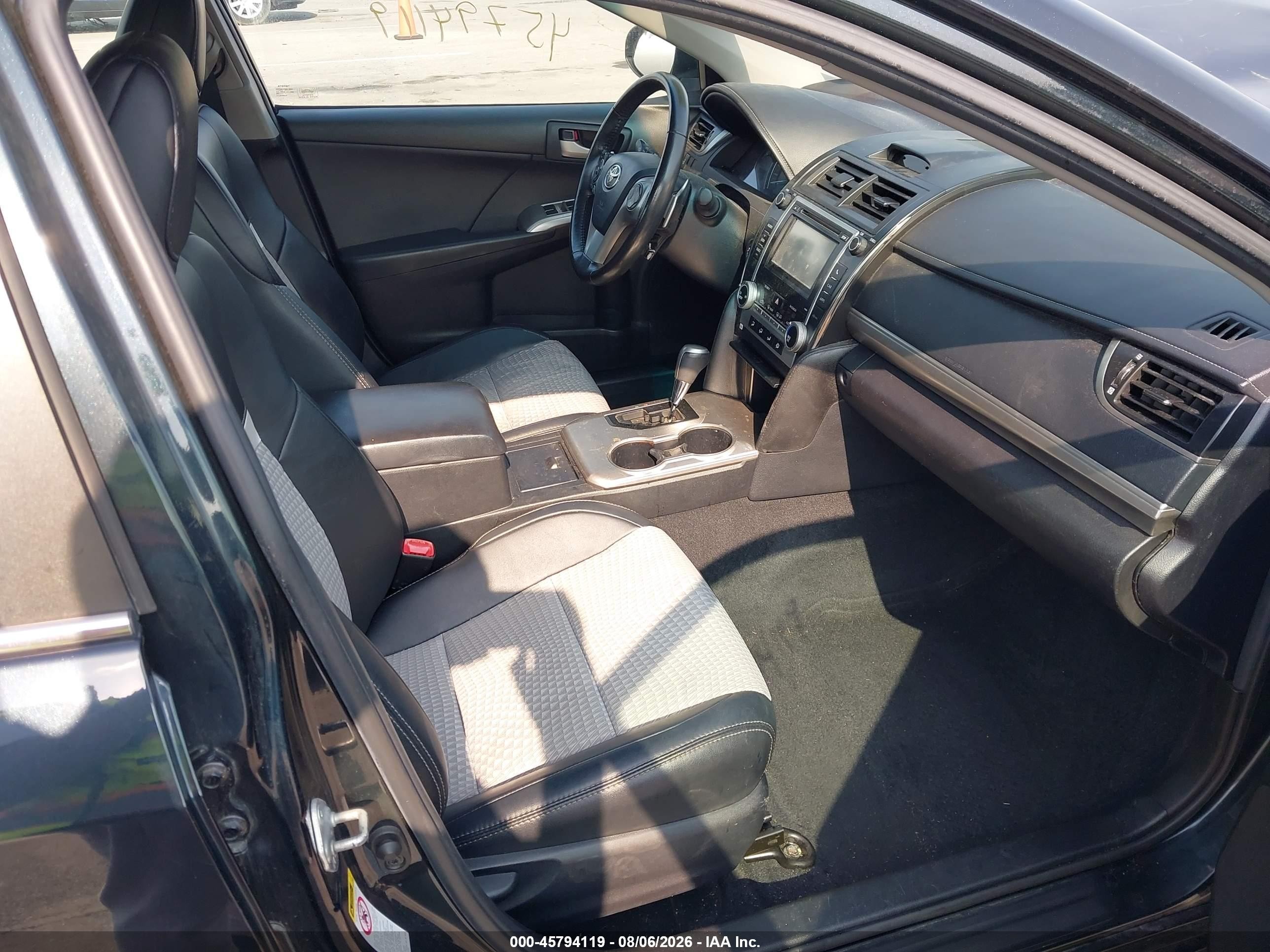 2012 Toyota Camry Se Dark Blue vin: 4T1BF1FK1CU123191