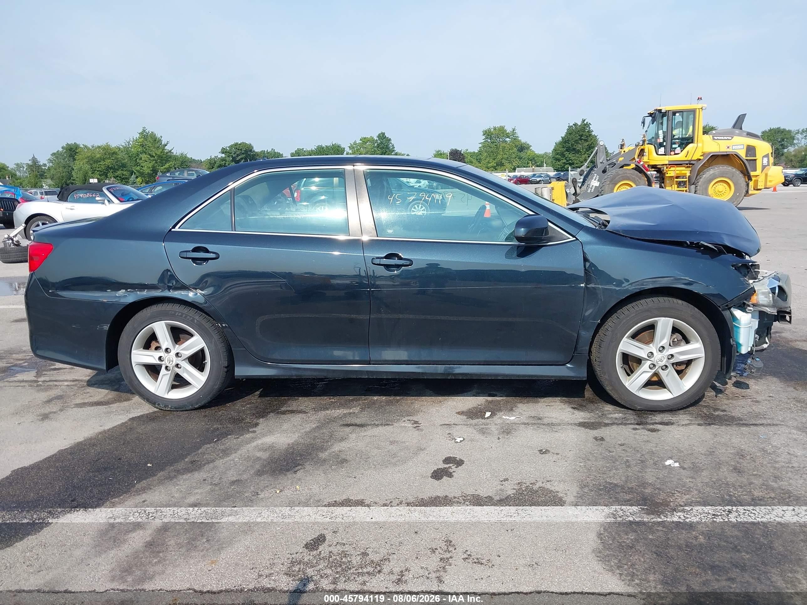 2012 Toyota Camry Se Dark Blue vin: 4T1BF1FK1CU123191