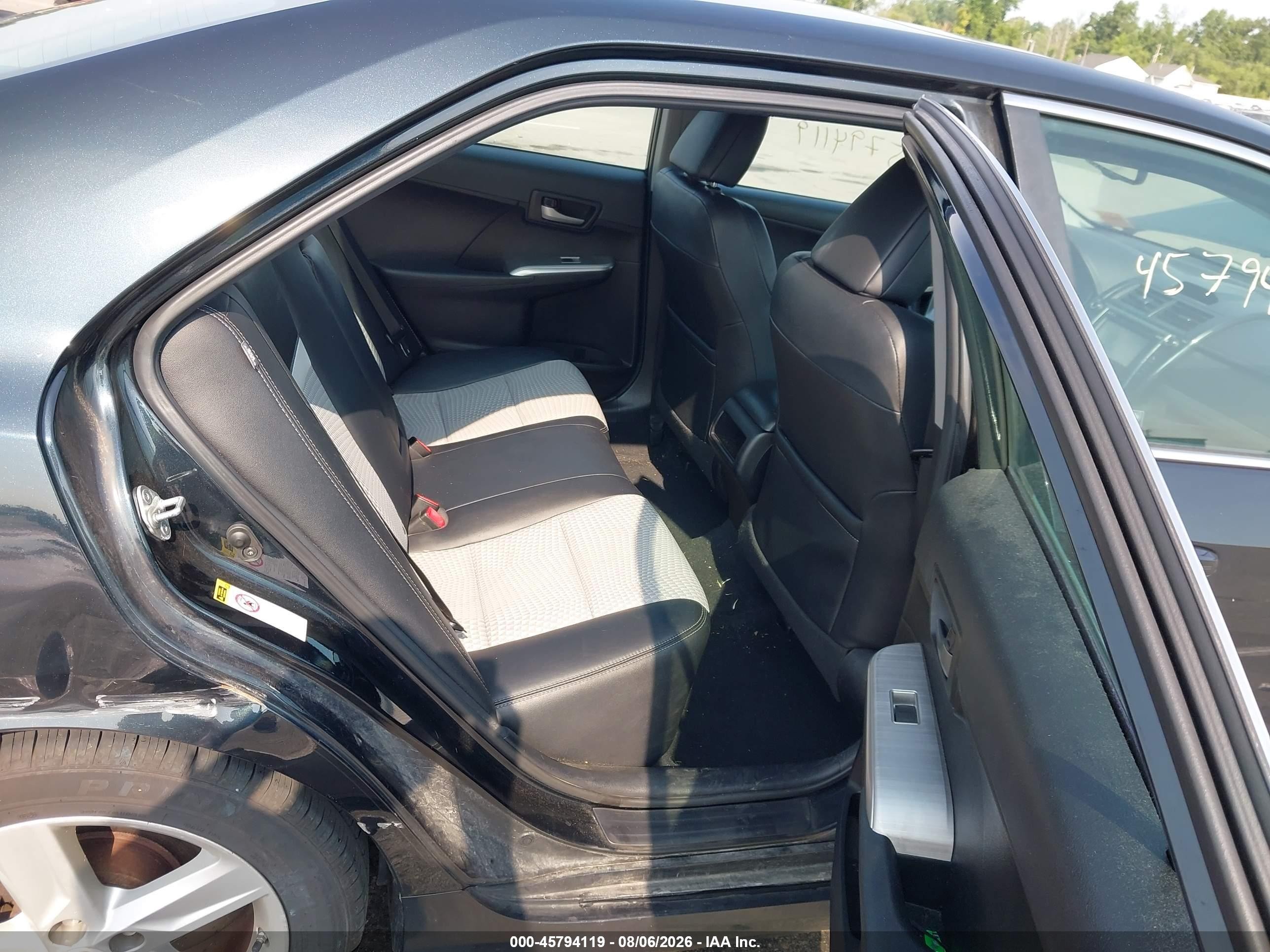2012 Toyota Camry Se Dark Blue vin: 4T1BF1FK1CU123191