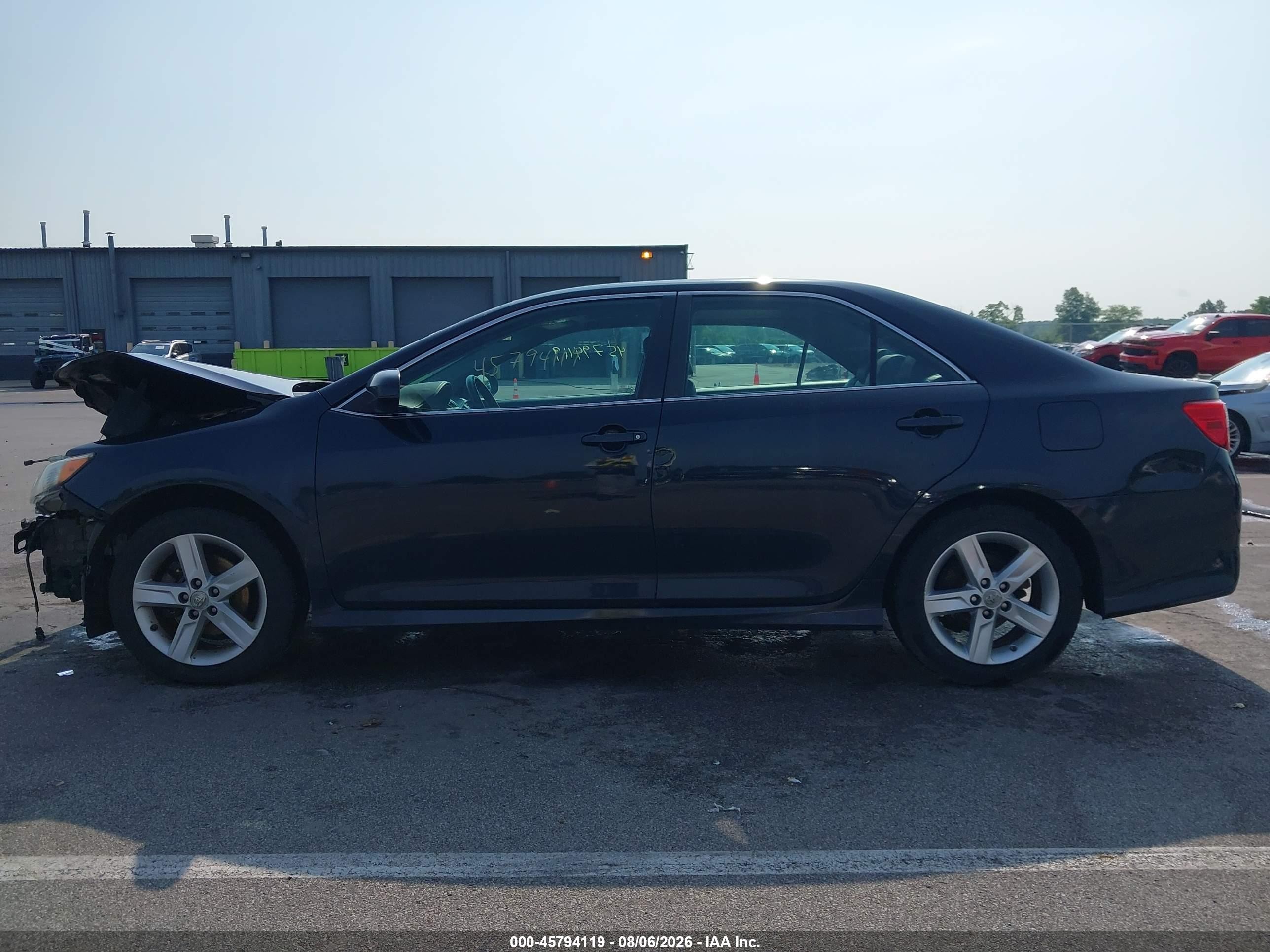 2012 Toyota Camry Se Dark Blue vin: 4T1BF1FK1CU123191