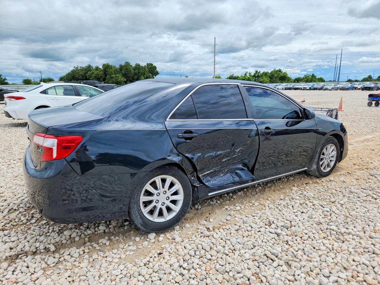 2012 Toyota Camry Le Black vin: 4T1BF1FK1CU124194