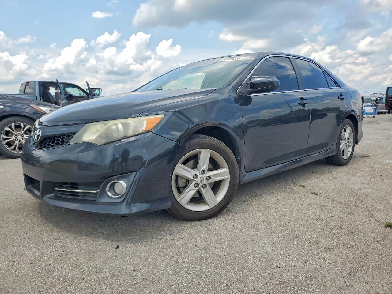 2012 Toyota Camry Se Black vin: 4T1BF1FK1CU129055