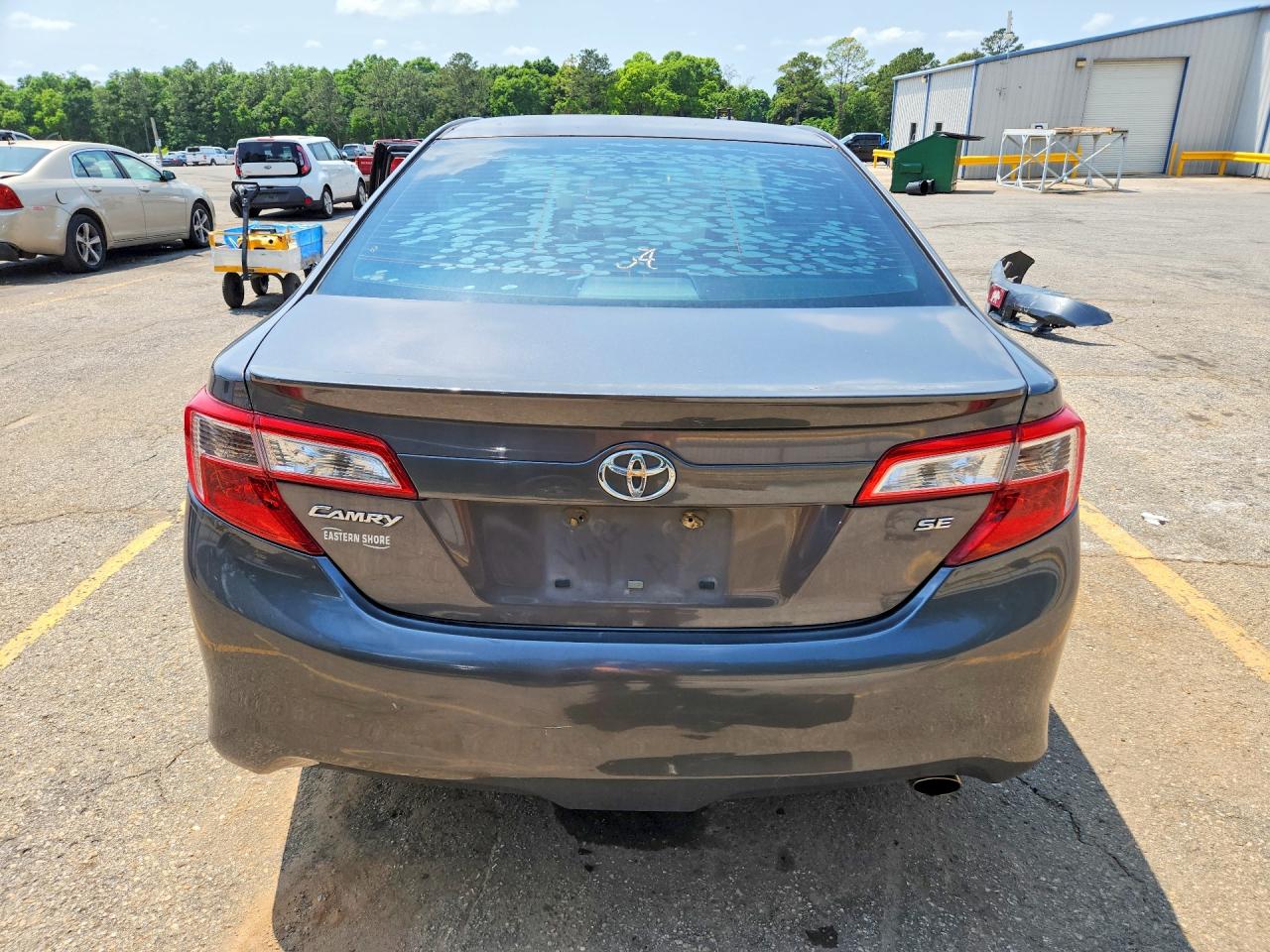 2012 Toyota Camry Se Gray vin: 4T1BF1FK1CU131470