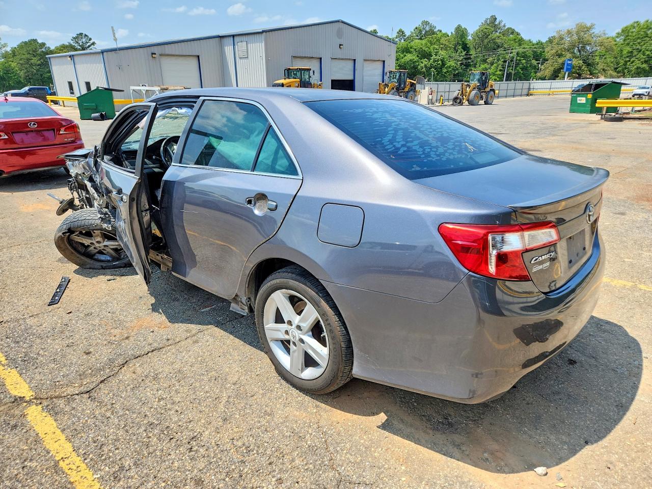 2012 Toyota Camry Se Gray vin: 4T1BF1FK1CU131470